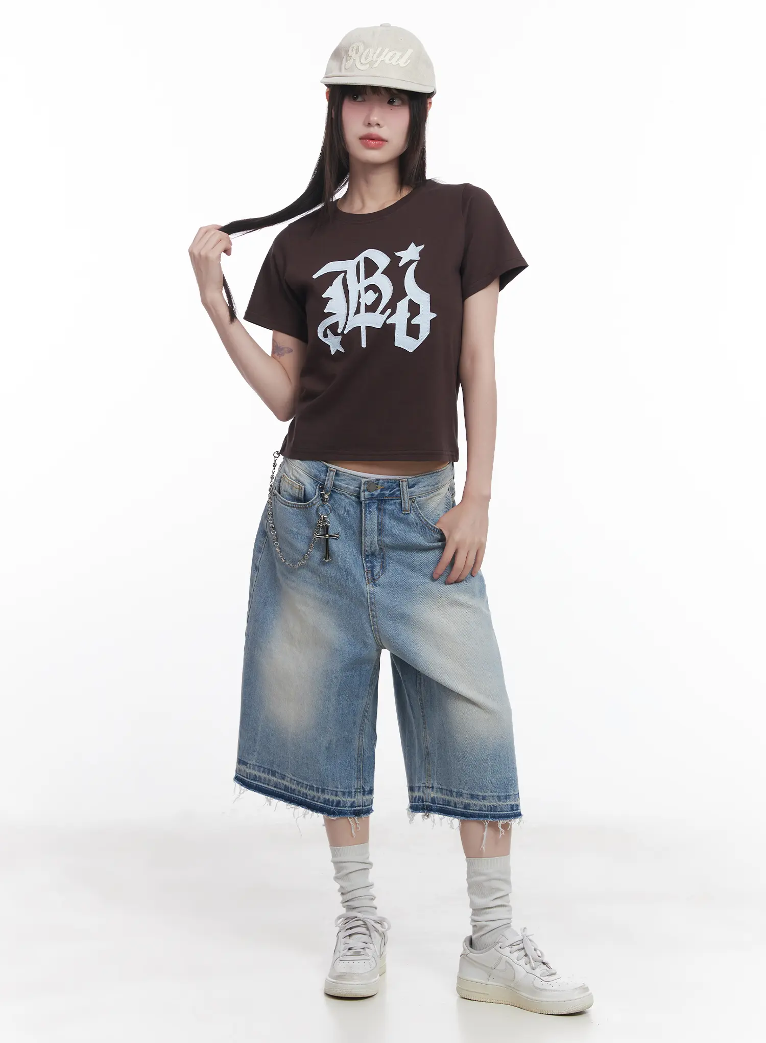 Graphic Patch Tee CU519 - Image 10