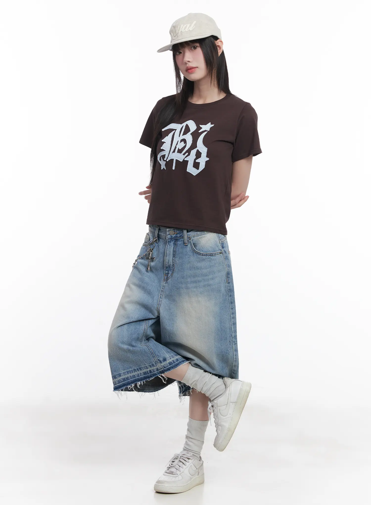 Graphic Patch Tee CU519 - Image 2