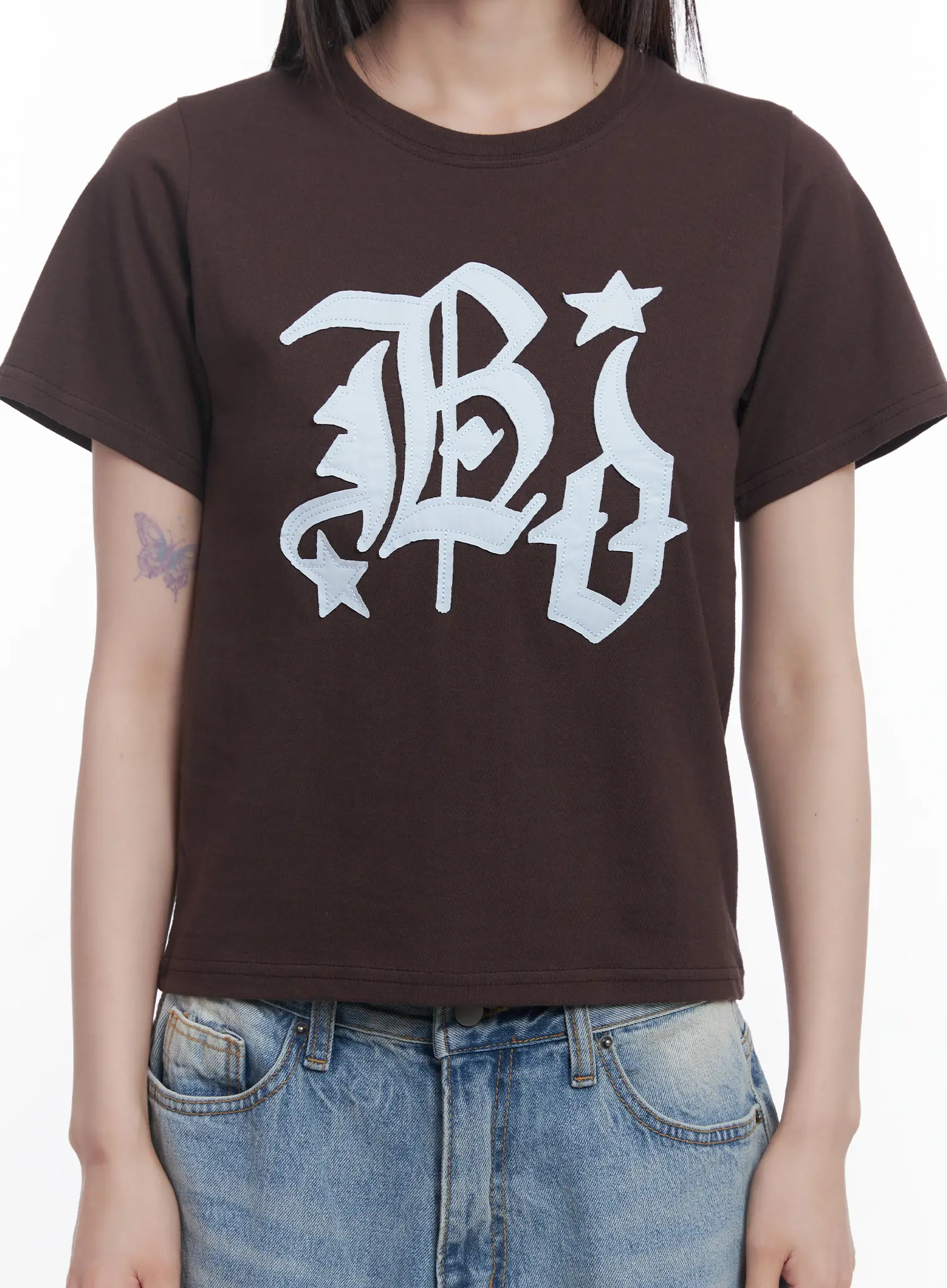 Graphic Patch Tee CU519 - Image 5
