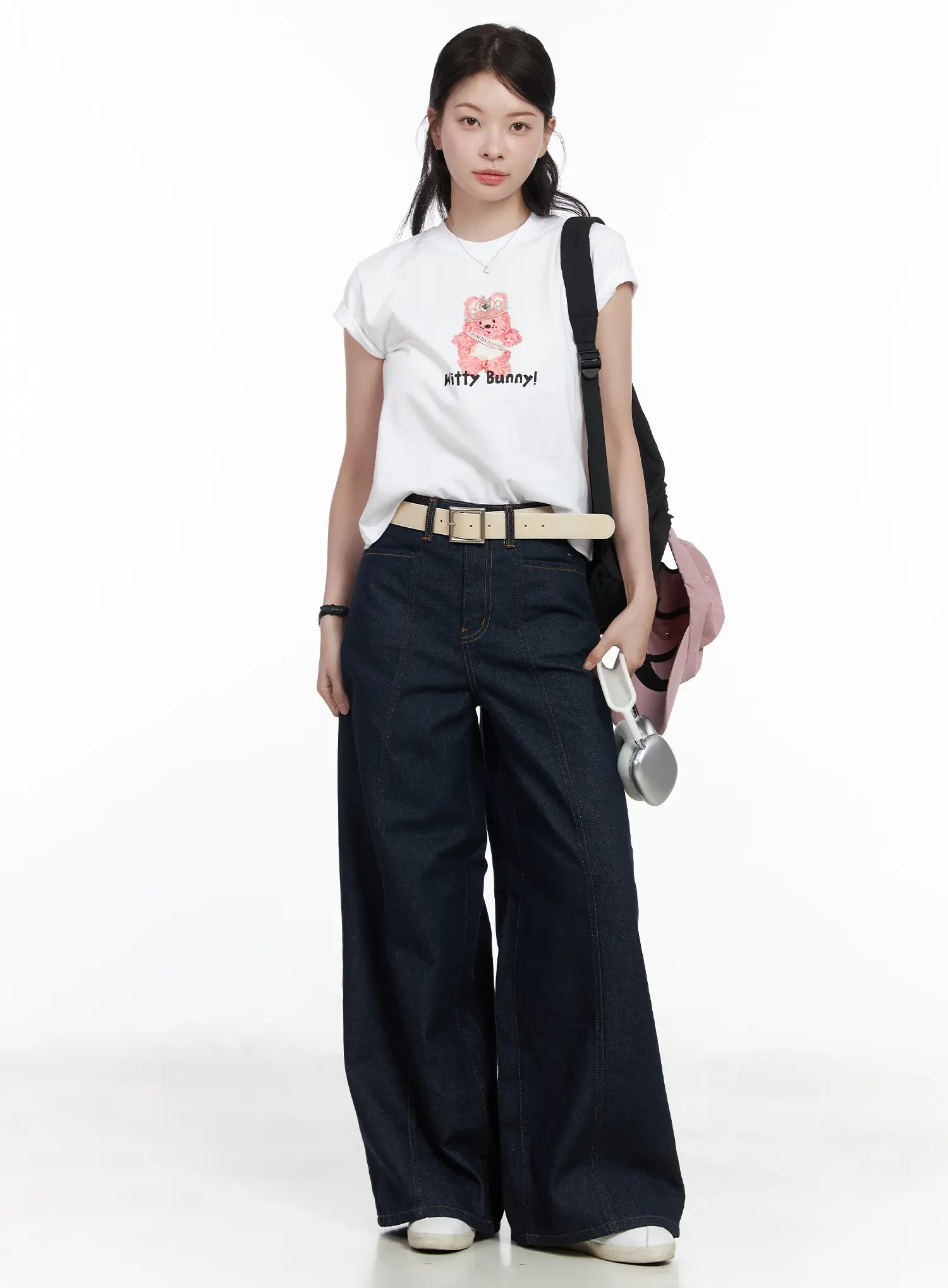 Graphic Print Cropped T-Shirt CA509 - Image 3