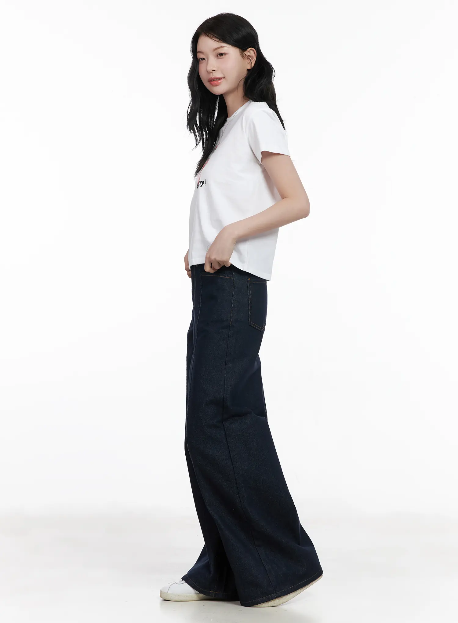 Graphic Print Cropped T-Shirt CA509 - Image 8