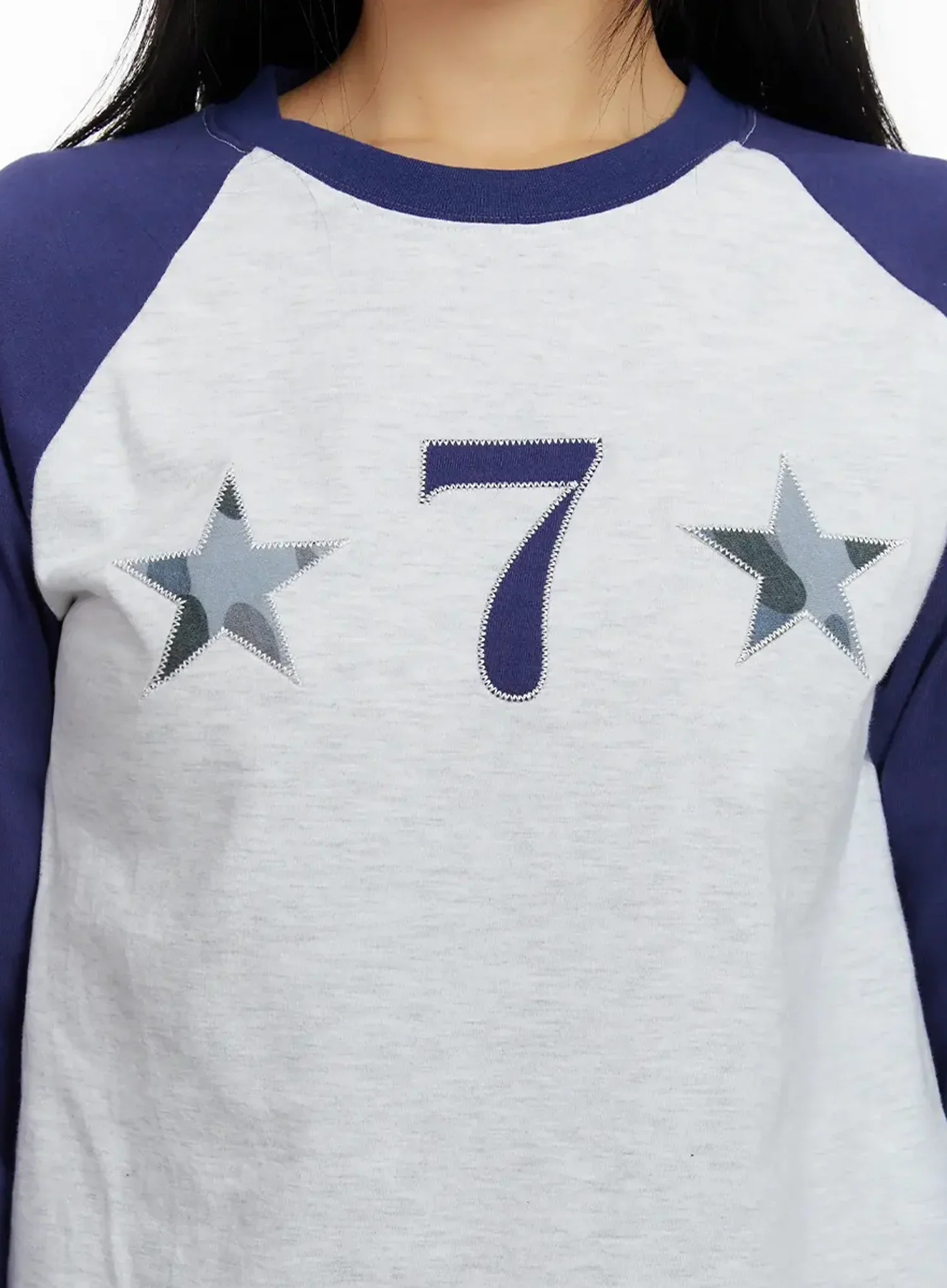 Graphic Print Long Sleeve Top ID525 - Image 3