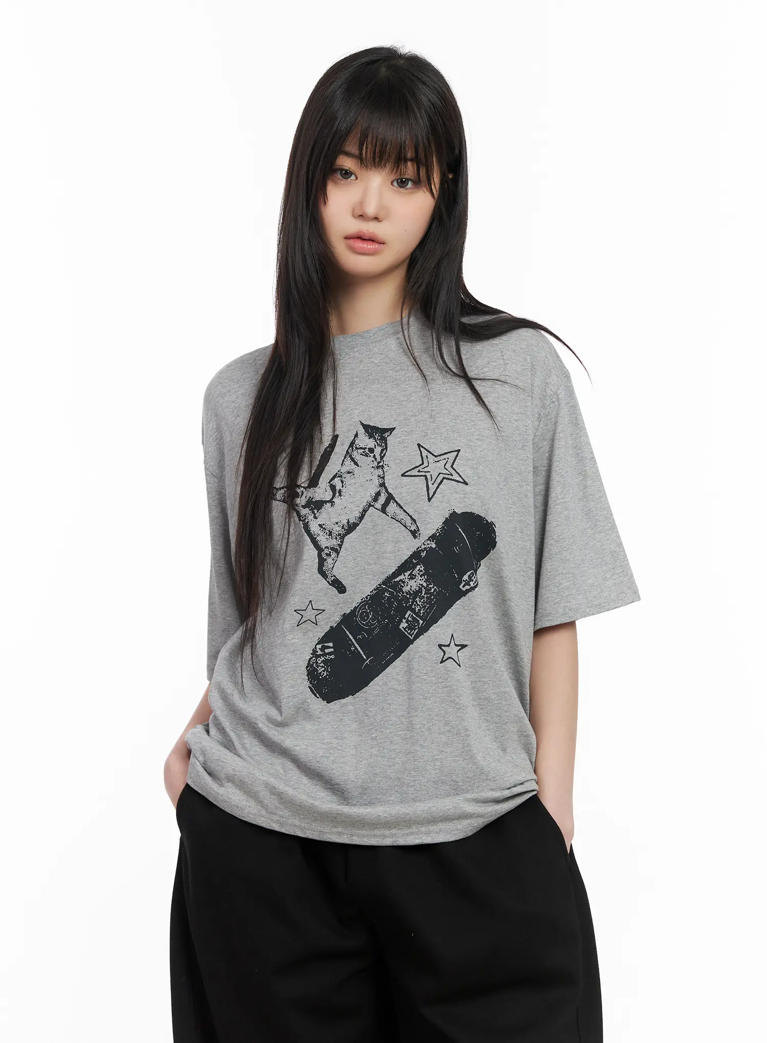 Graphic Skateboarding T-Shirt CM513 - Image 10