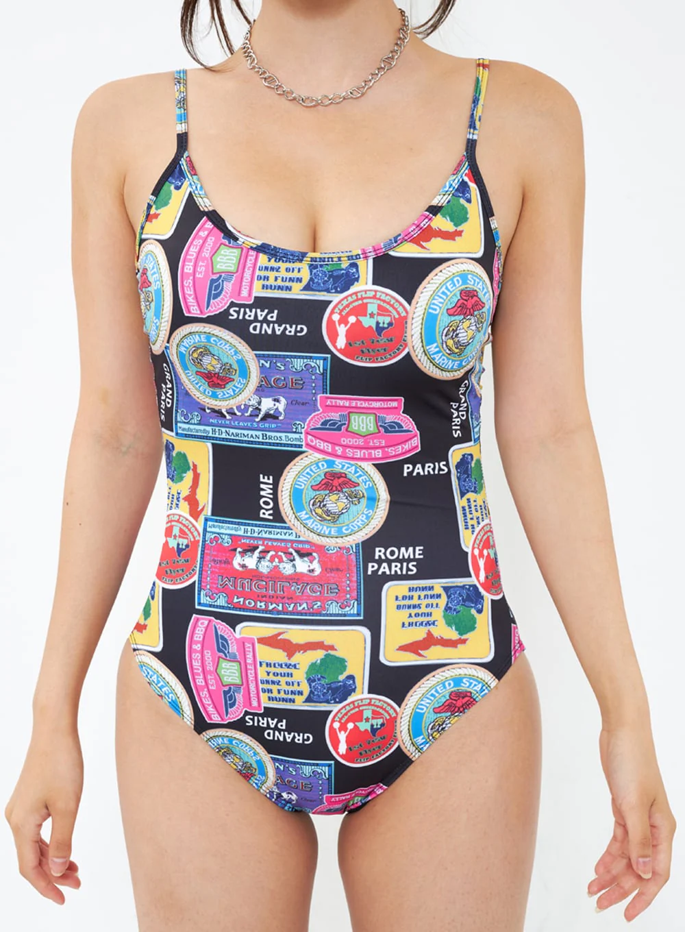 Graphic Swimsuit IU301 - Image 11