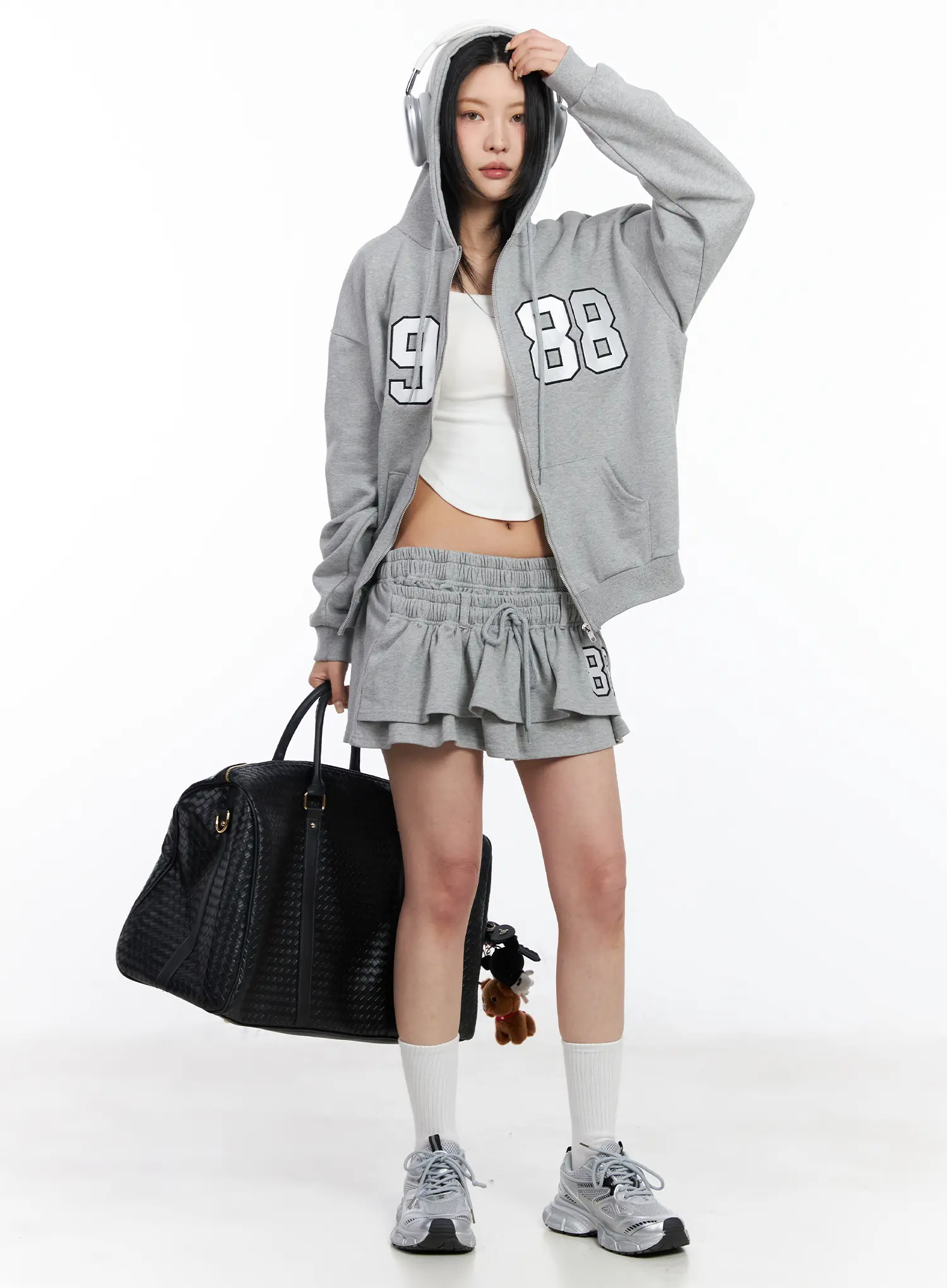 Graphic Varsity Hoodie CF526 - Image 3