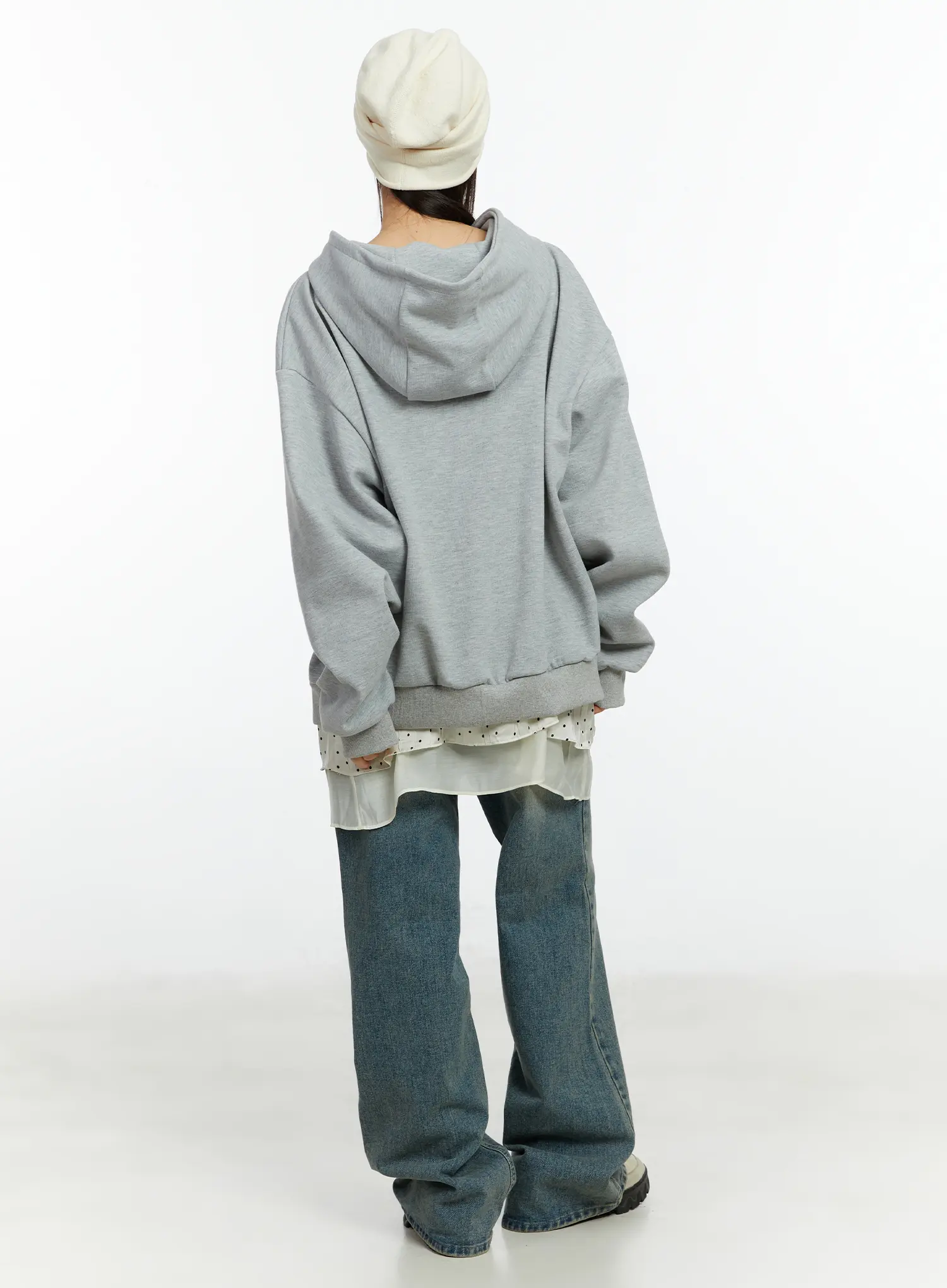 Graphic Zip-Up Hoodie CF510 - Image 4