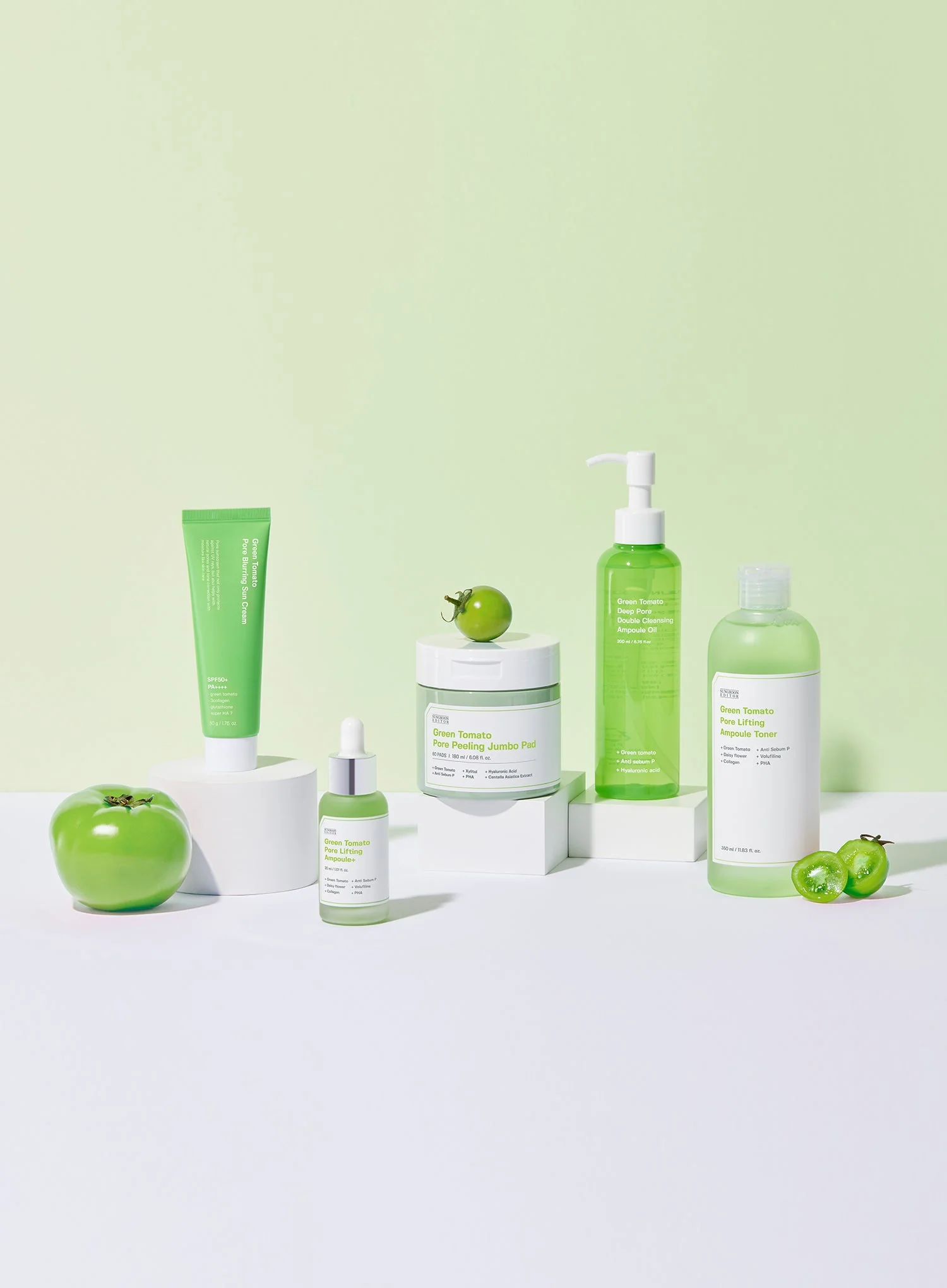 Green Tomato Deep Pore Double Cleansing Ampoule Oil (200g) - Image 6