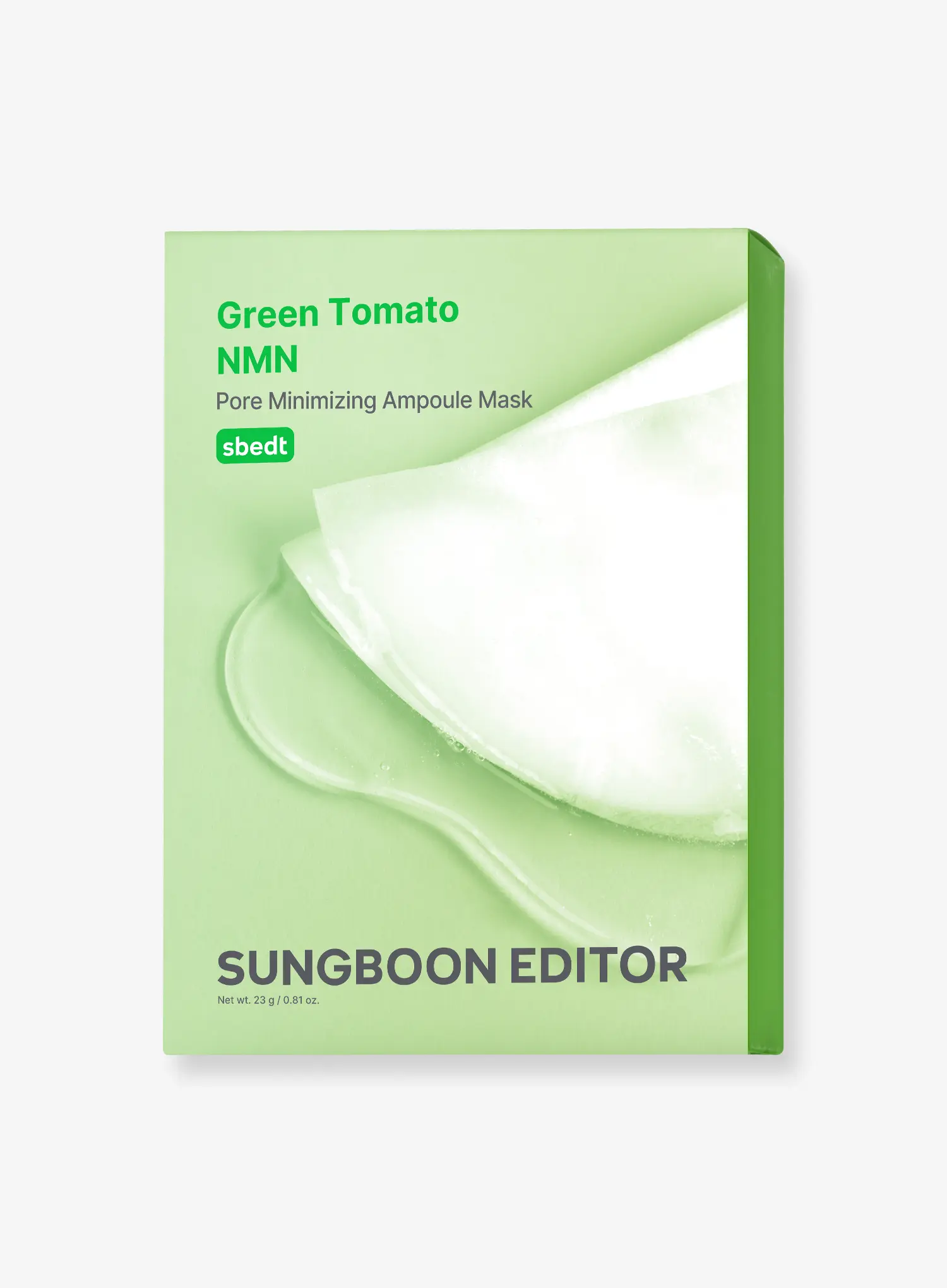 Green Tomato NMN Pore Minimizing Ampoule Mask (23g*10ea) - Image 12