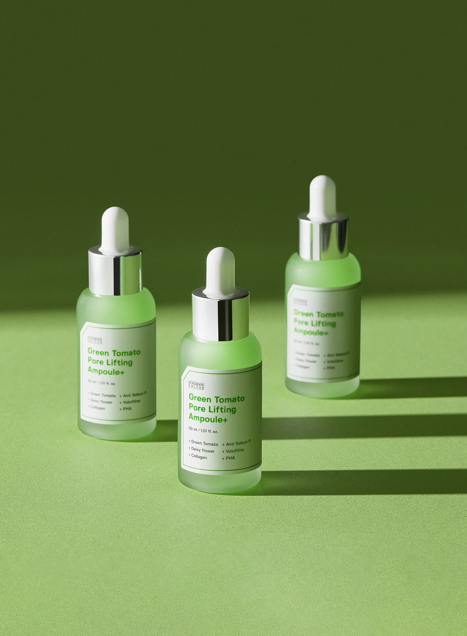 Green Tomato Pore Lifting Ampoule+ (30ml) - Image 2