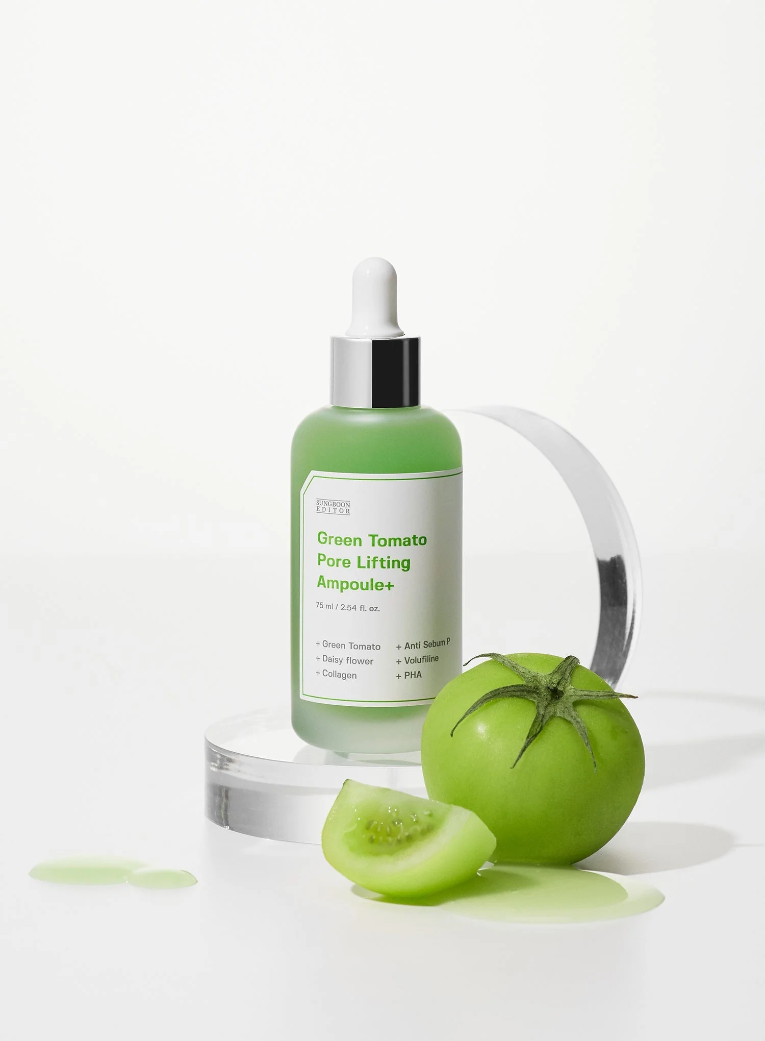 Green Tomato Pore Lifting Ampoule+ (75ml) - Image 2