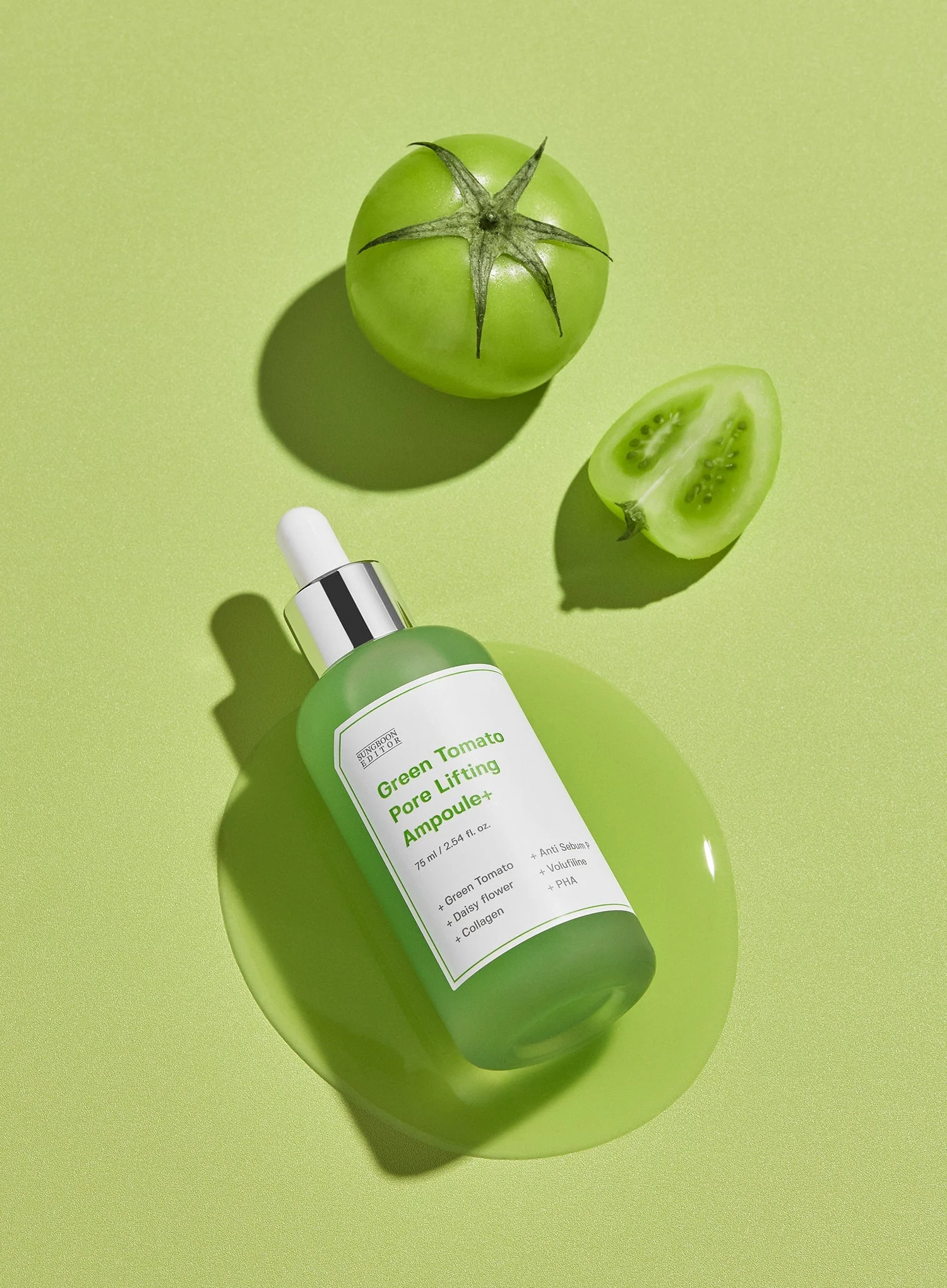 Green Tomato Pore Lifting Ampoule+ (75ml) - Image 4