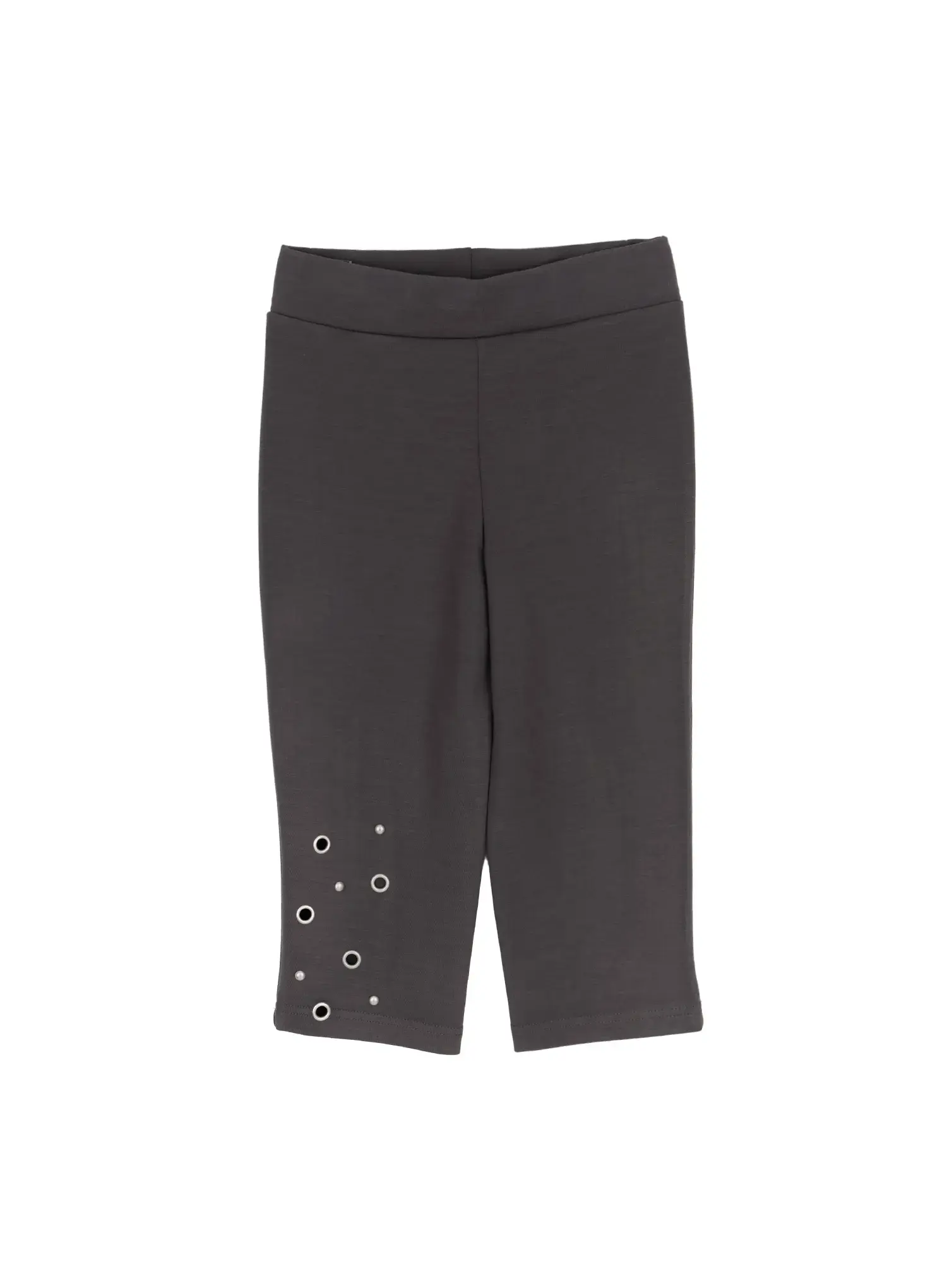 Grommet Detail Capri Leggings CA507 - Image 9