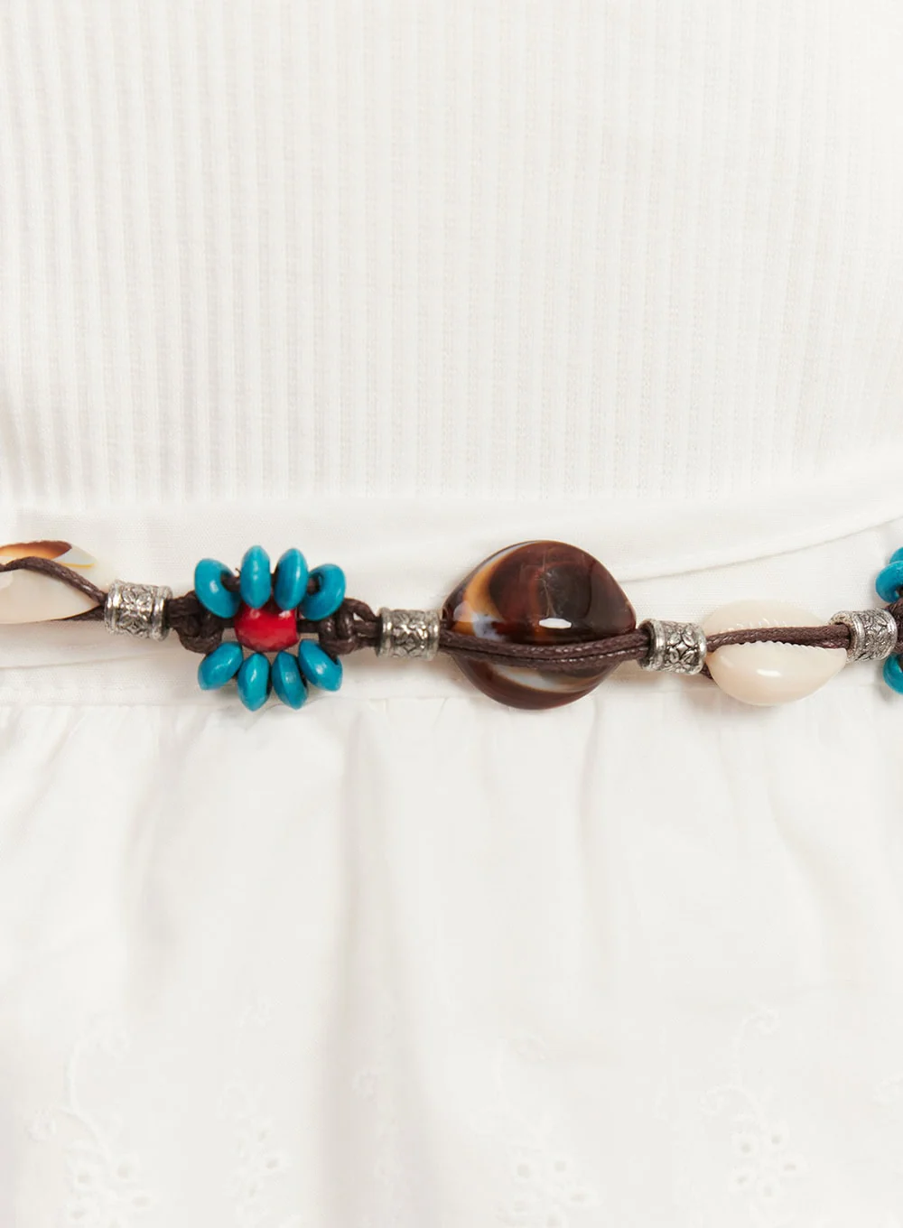Gypsy Bohemian Crochet Tassel Belt IM528 - Image 3