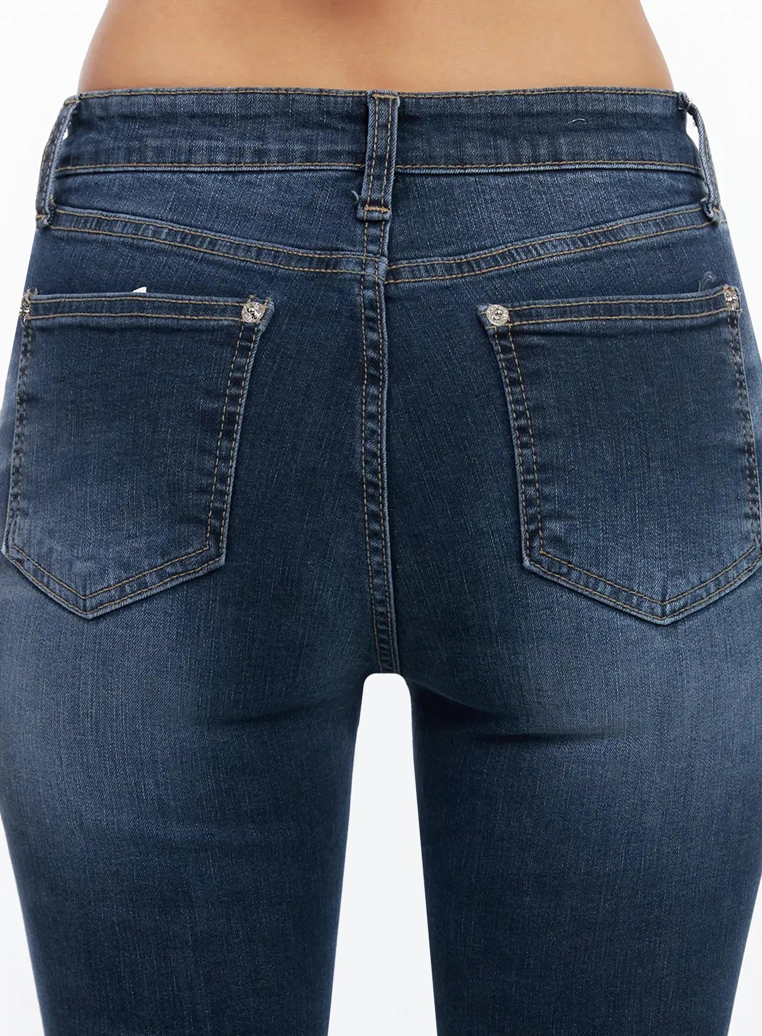 Haeu Dark Wash Bootcut Jeans CA513 - Image 13