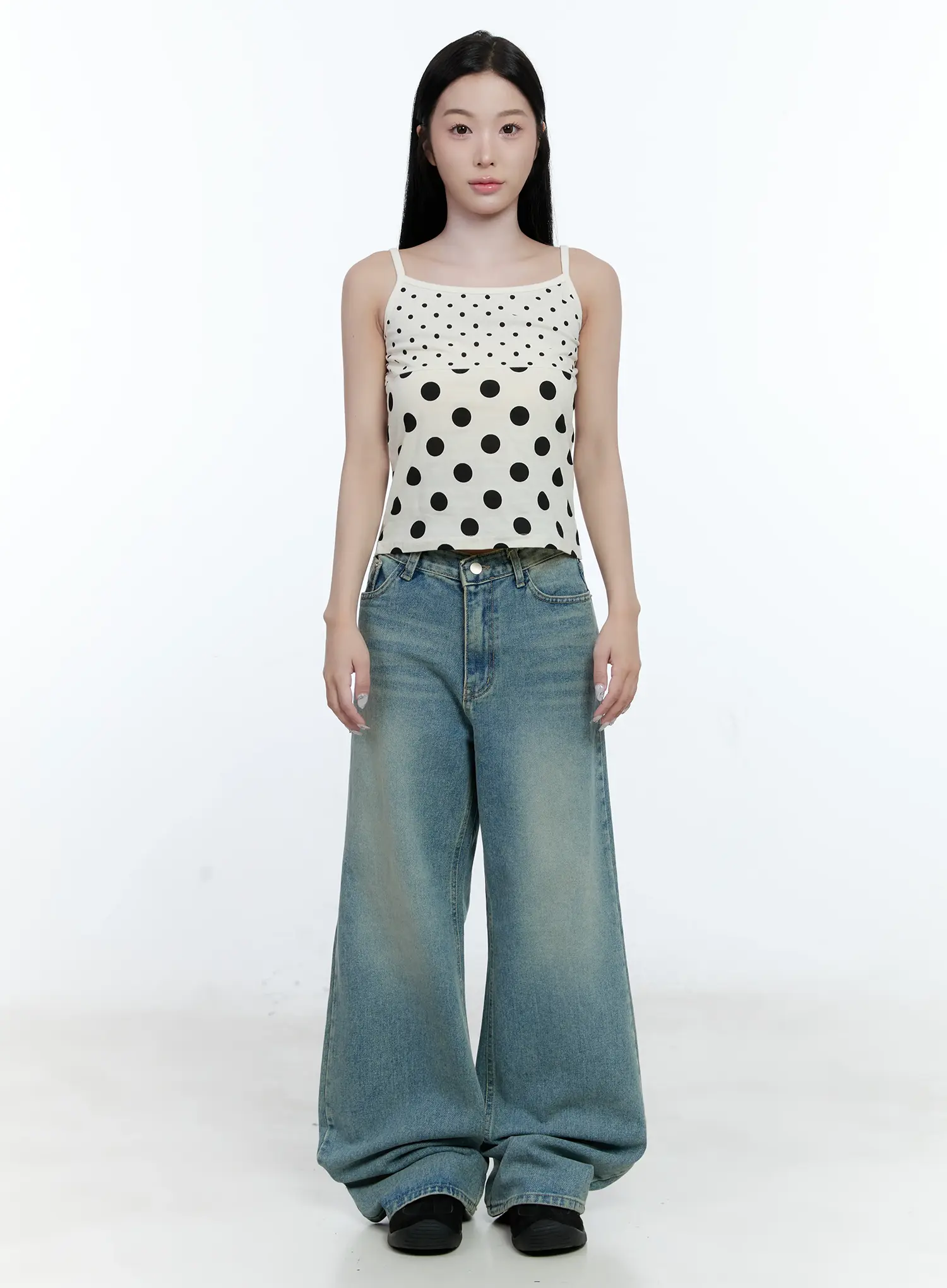 Haeun Wide-Leg Denim Jeans CG501 - Image 2