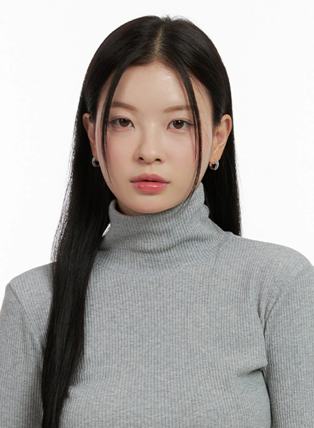 Half Cubic Earrings IJ503 - Image 4