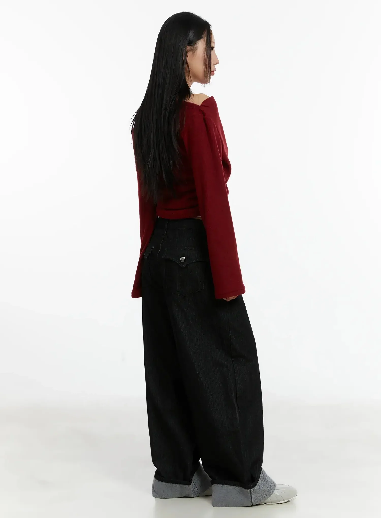 Halter Layered Off-Shoulder Top ID525 - Image 10