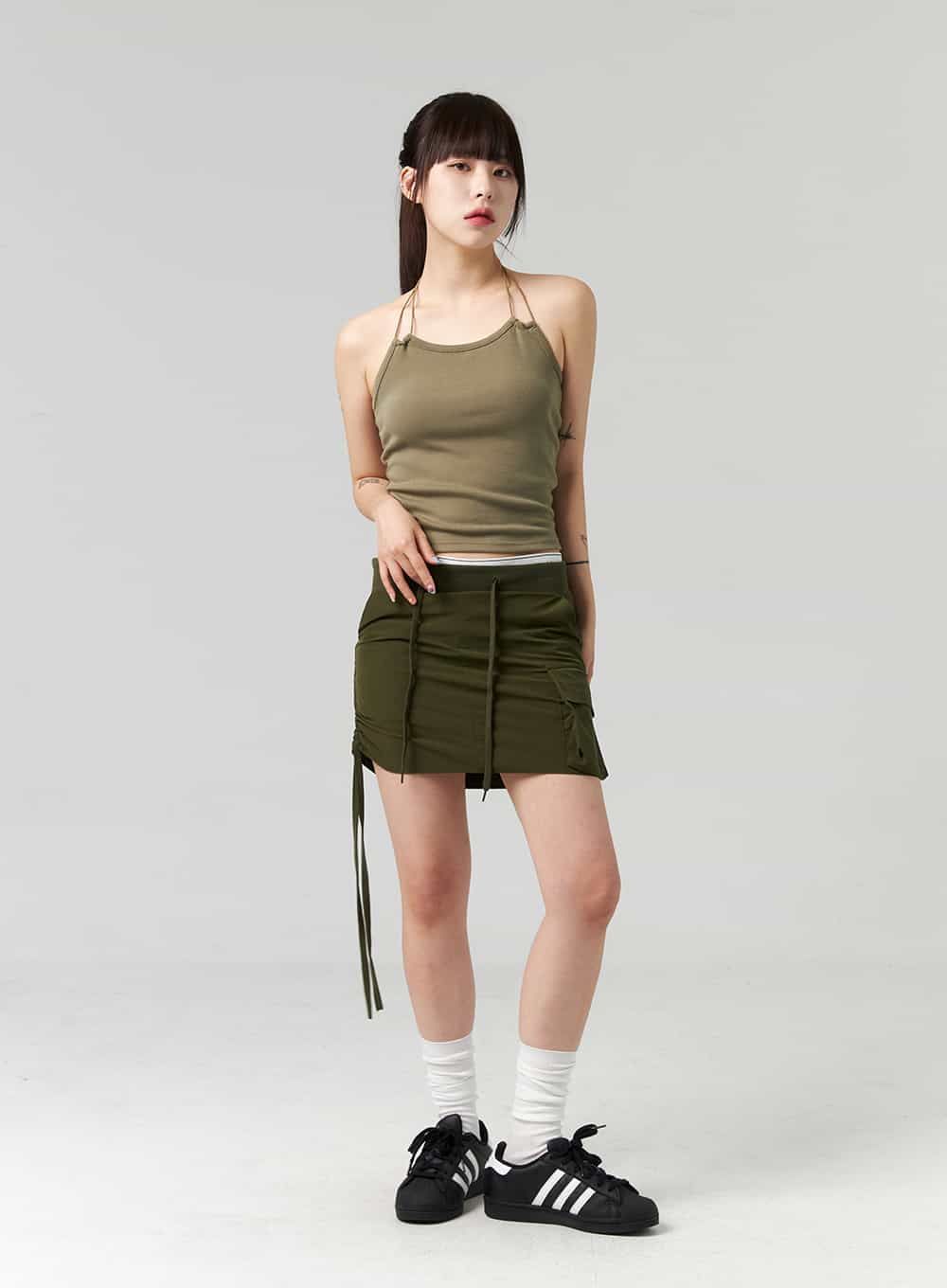 Halter Neck Basic Top CL324 - Image 10