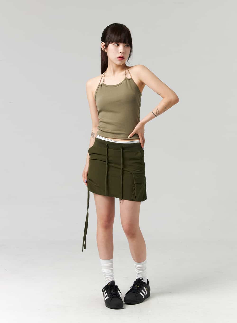 Halter Neck Basic Top CL324 - Image 13