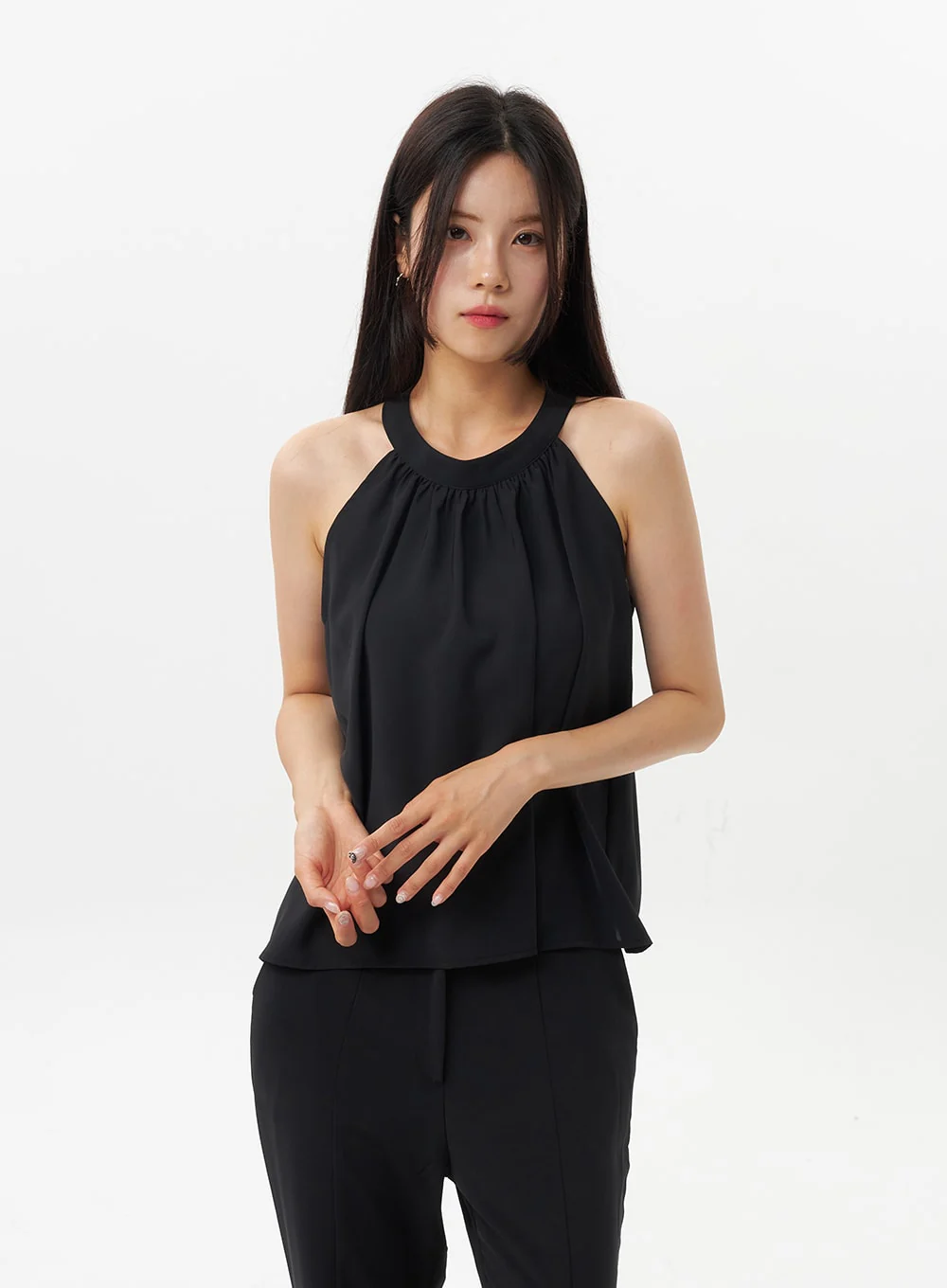 Halter Neck Blouse OU328 - Image 4