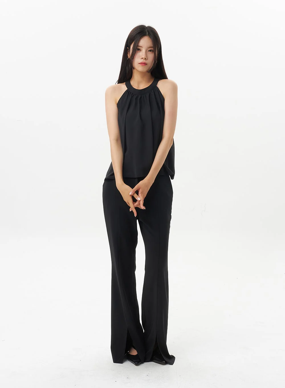 Halter Neck Blouse OU328 - Image 5