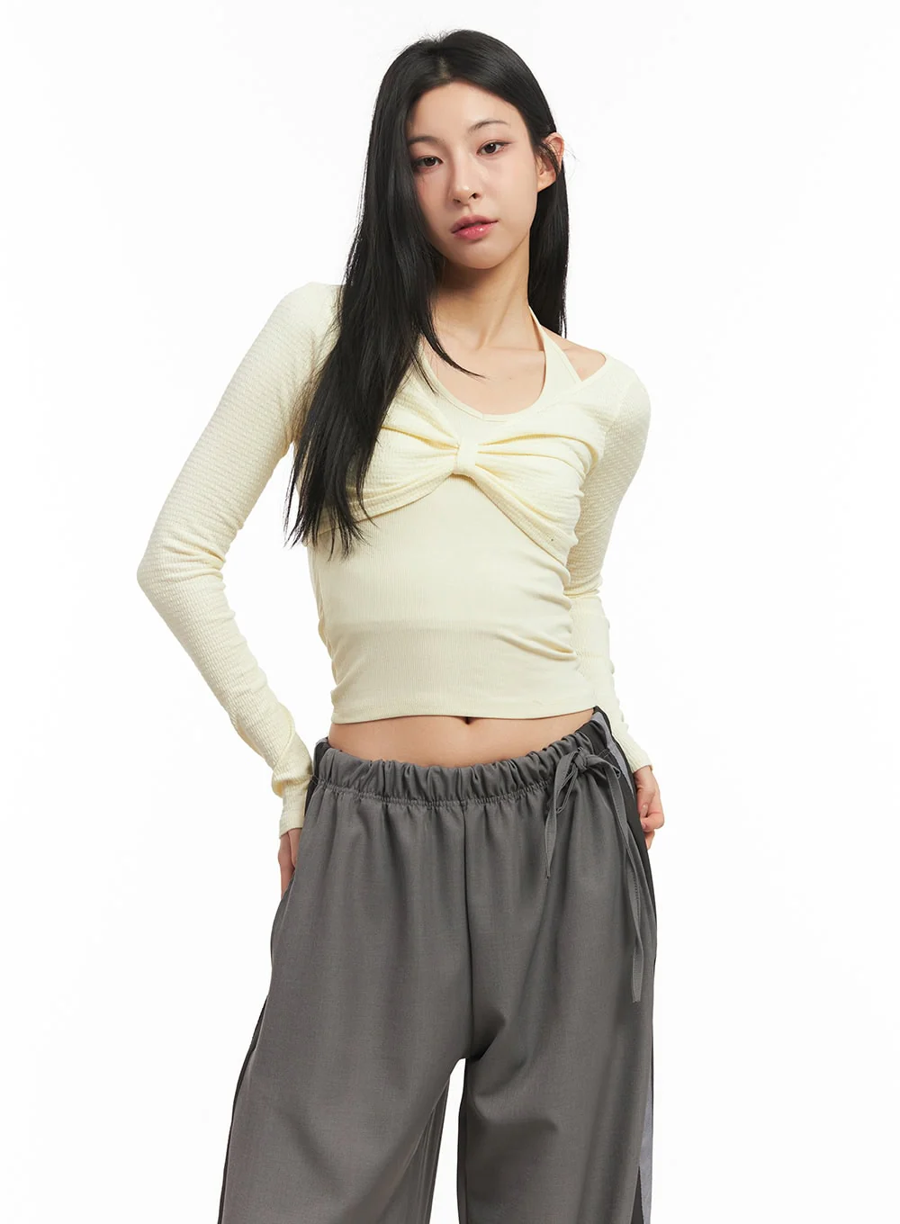 Halter-Neck Crop Tank Top CM503 - Image 10
