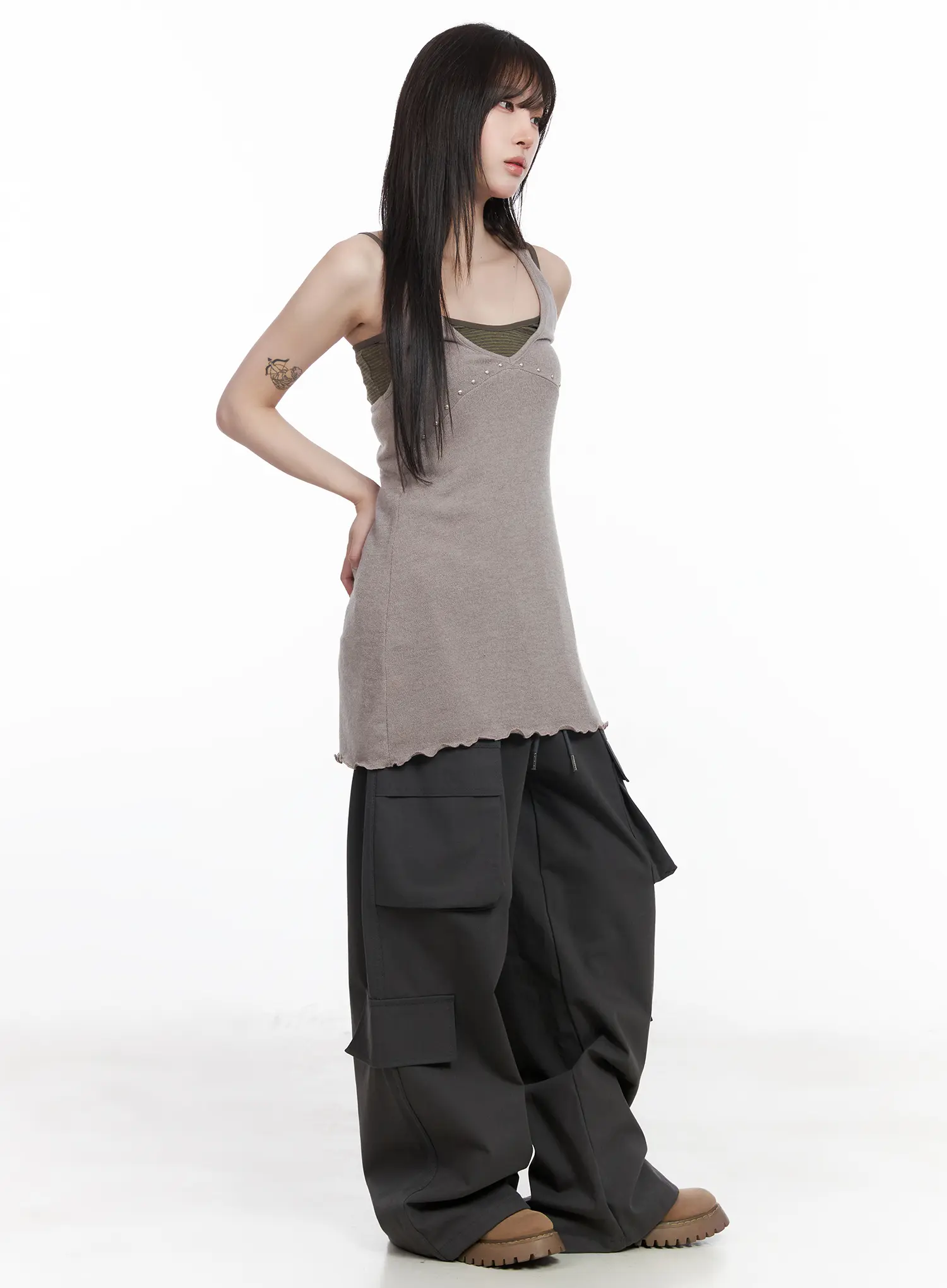 Halter Neck Mini Dress CF523 - Image 4