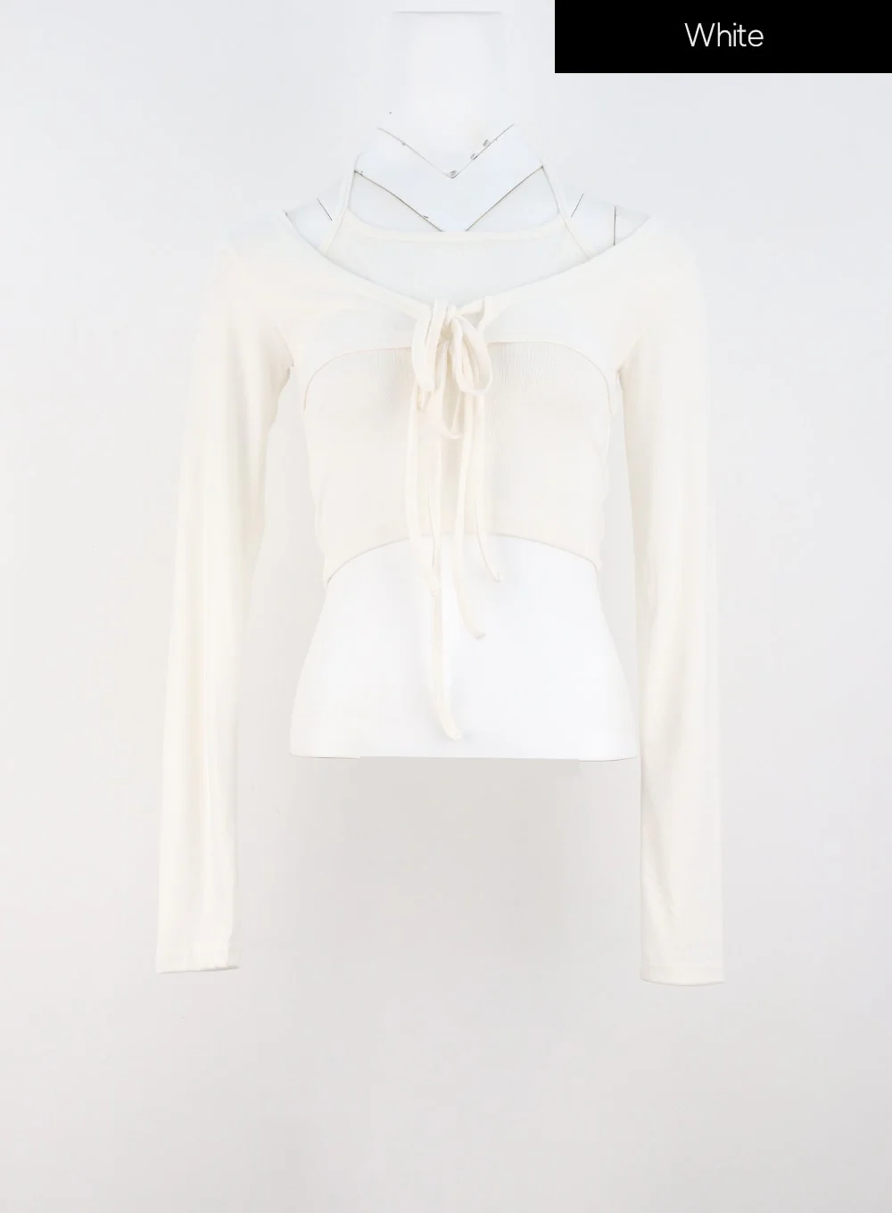 Halter Neck Top and Bolero Set IS322 - Image 14