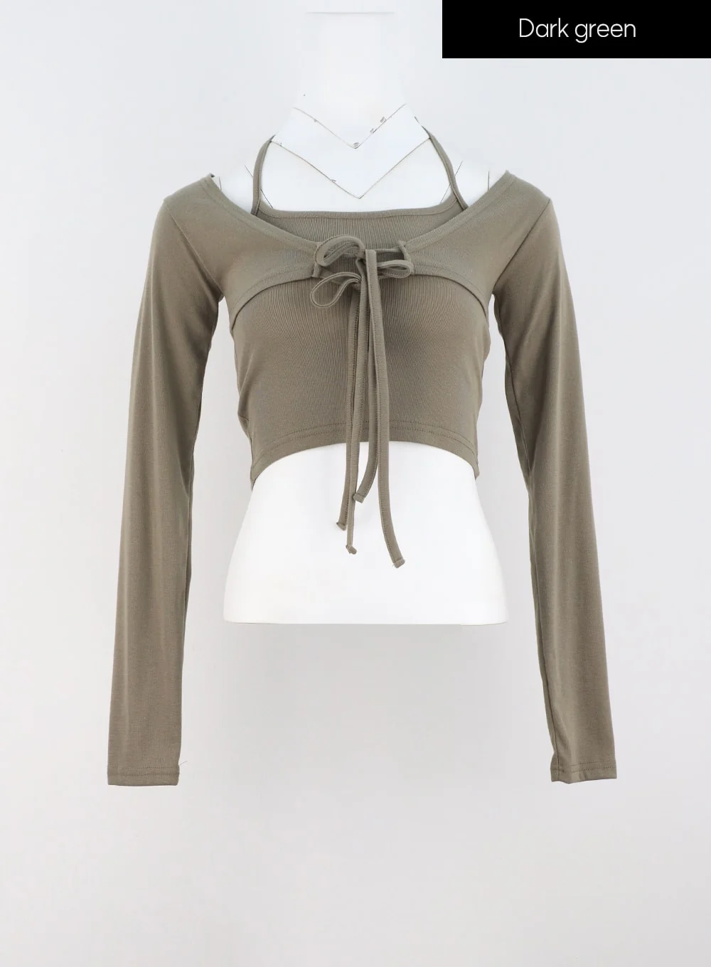 Halter Neck Top and Bolero Set IS322 - Image 15