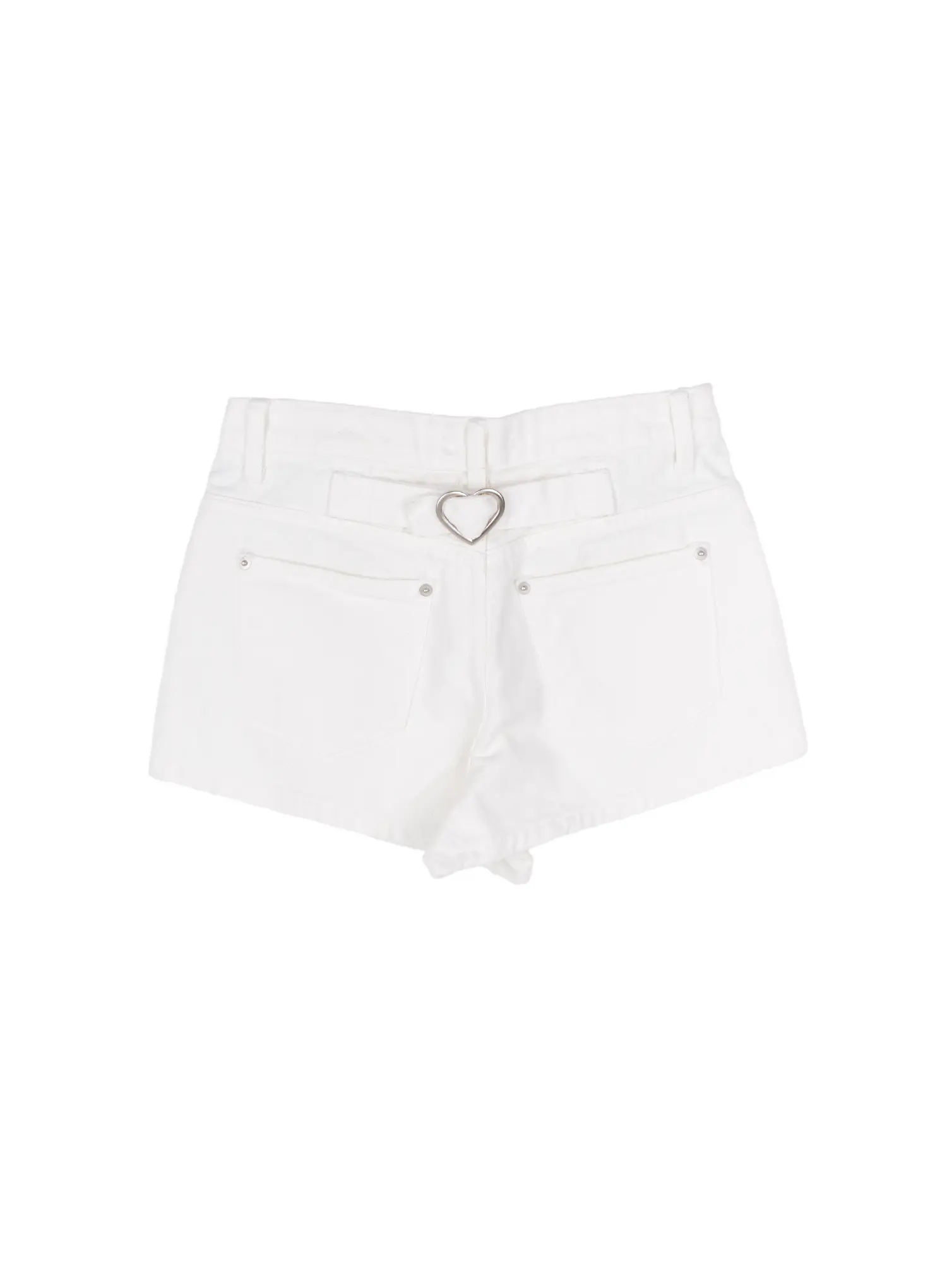 Heart Accent Cotton Shorts CY506 - Image 10