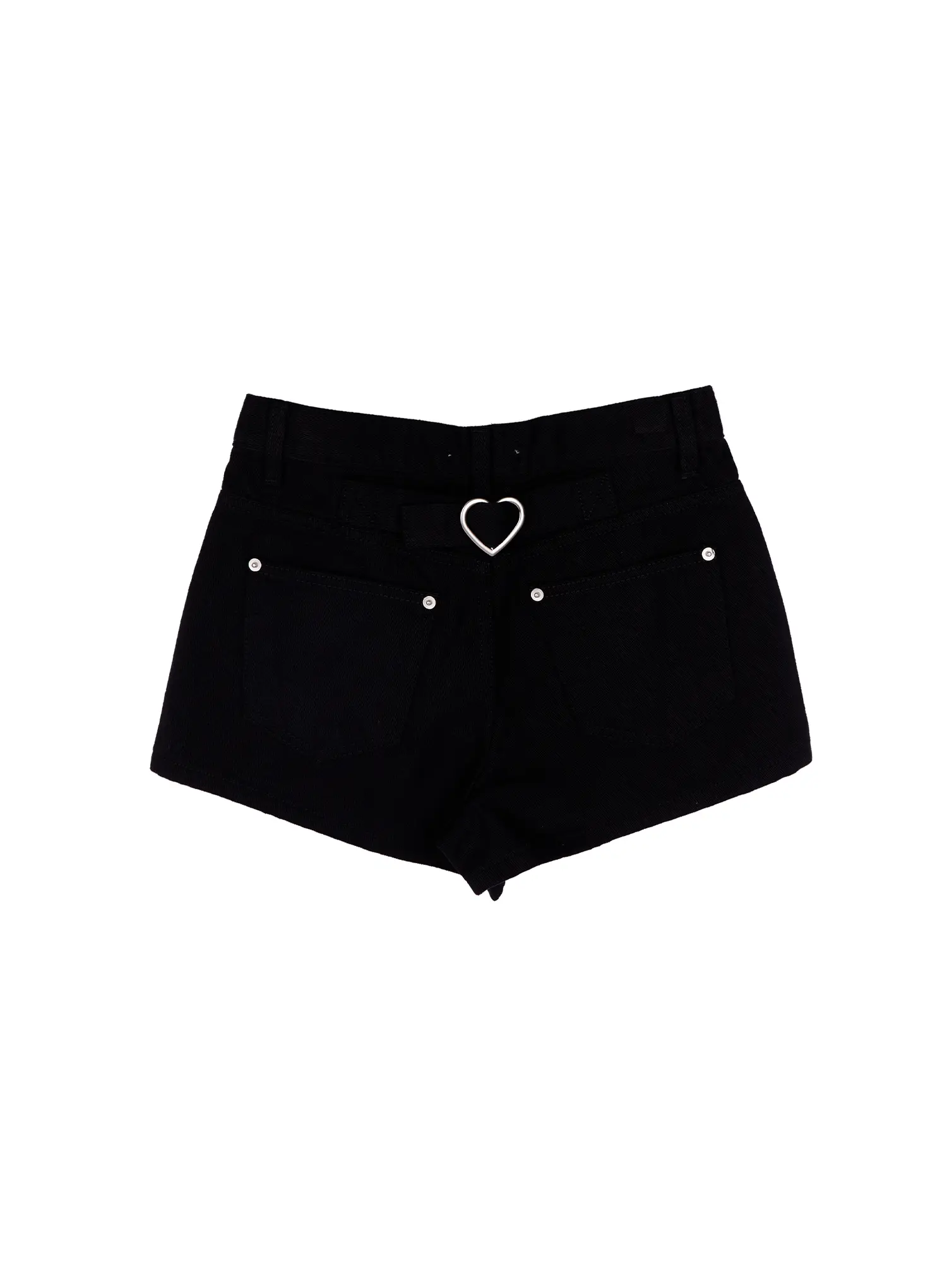 Heart Accent Cotton Shorts CY506 - Image 11