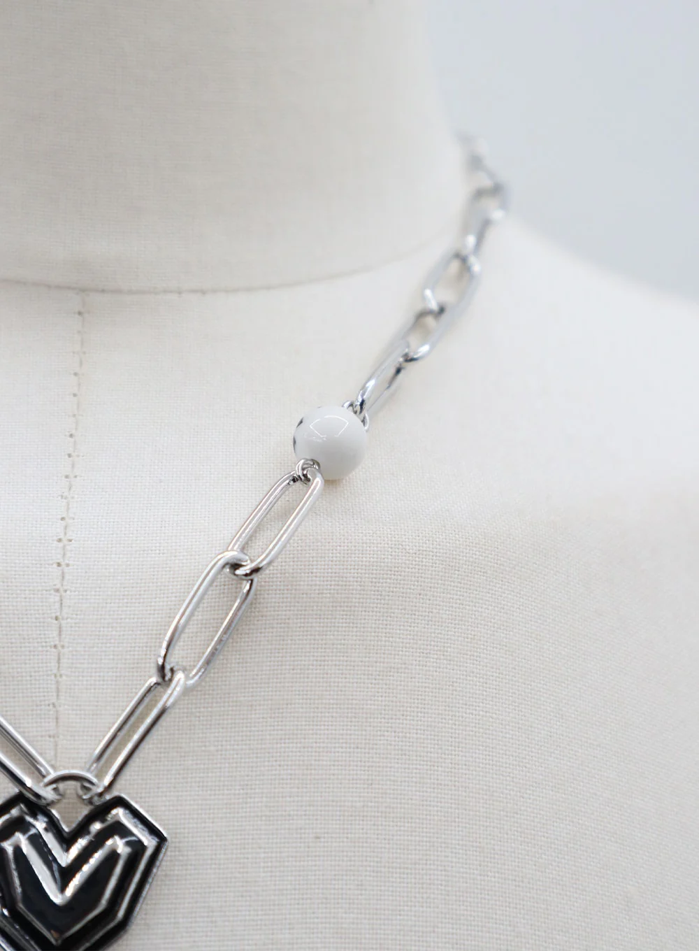 Heart Chain Necklace BJ320 - Image 15
