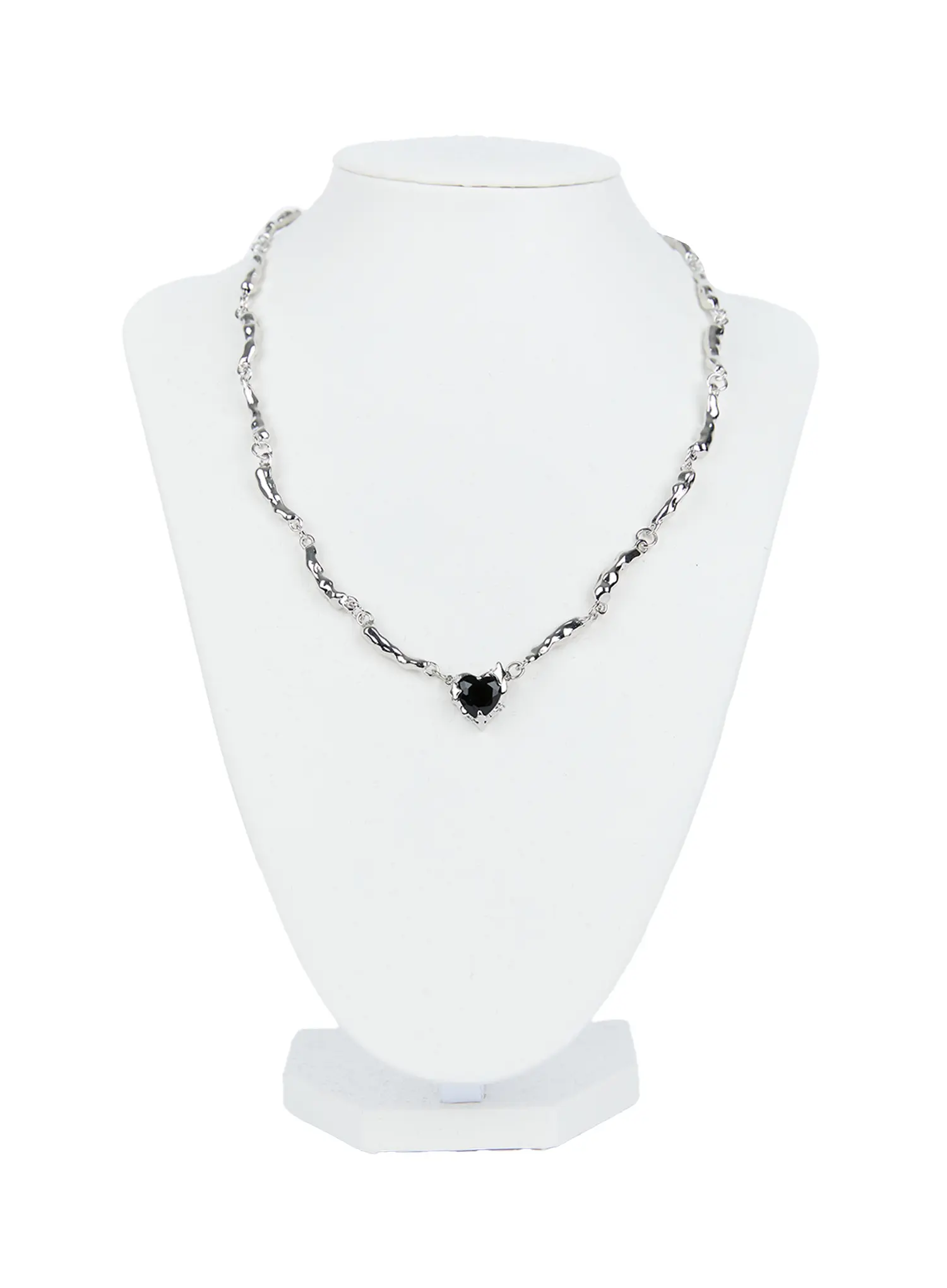 Heart Chain Necklace CG501 - Image 4