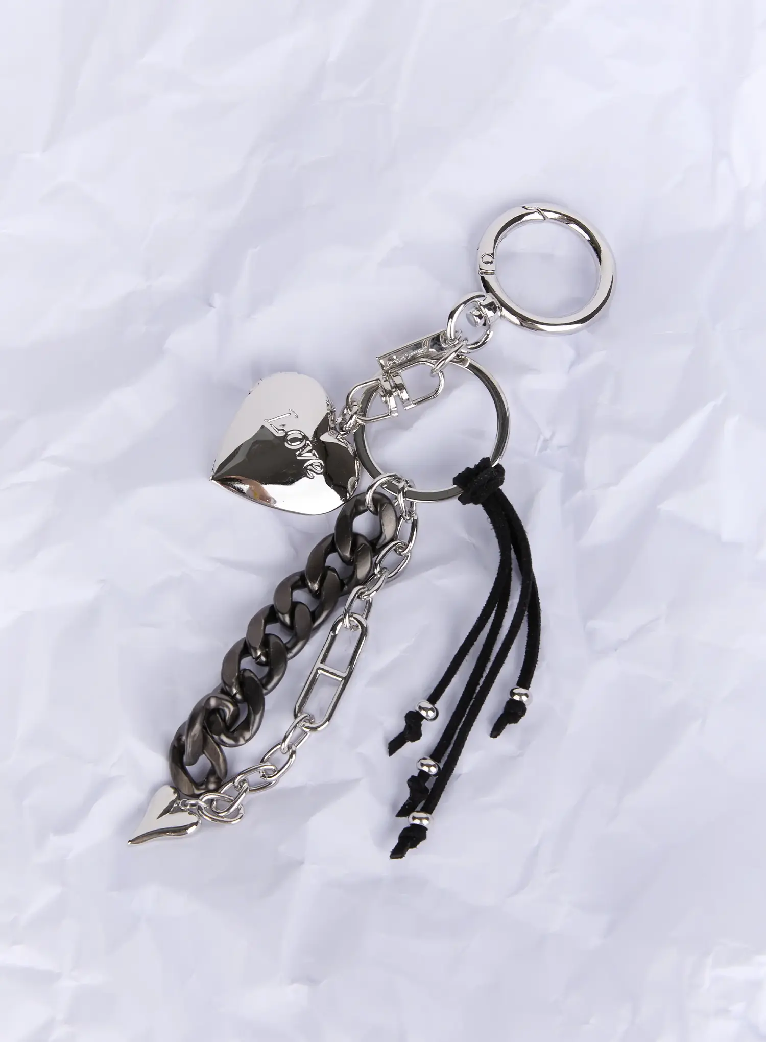 Heart Charm Keychain IS516