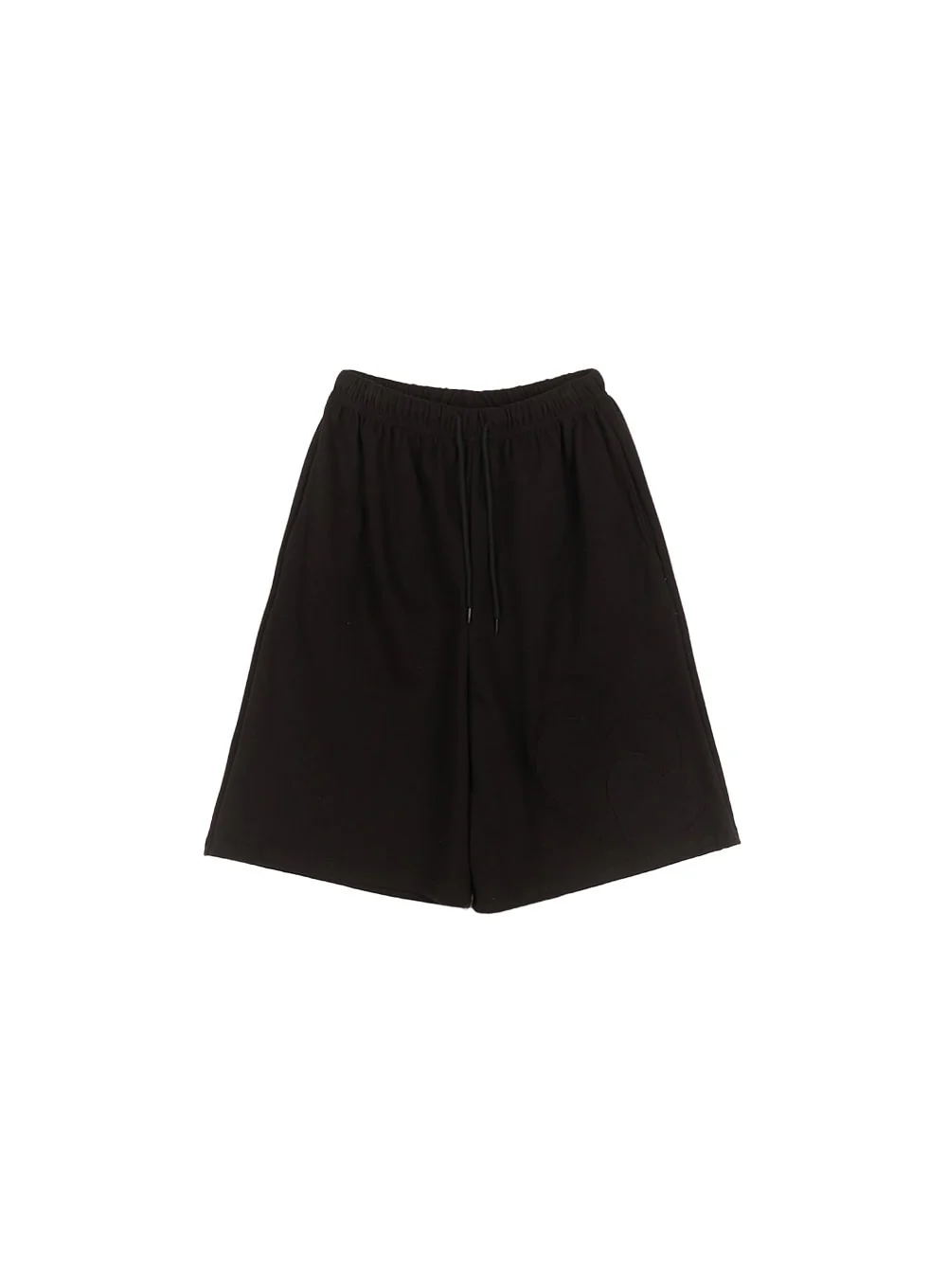 Heart Patch Wide Sweatshorts CM528 - Image 11