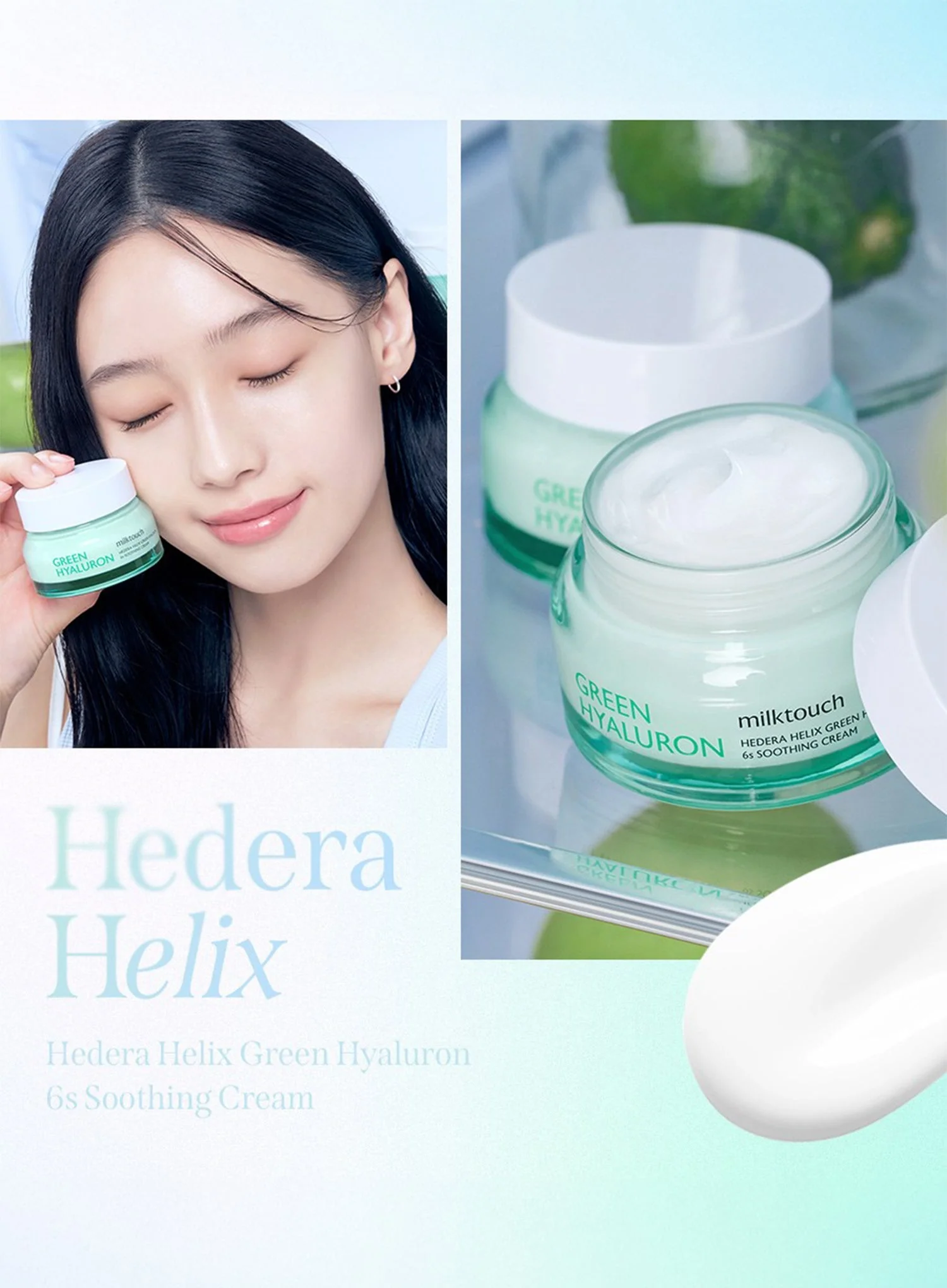 Hedera Helix Green Hyaluron 6s Moisture Cream (50ml) - Image 5