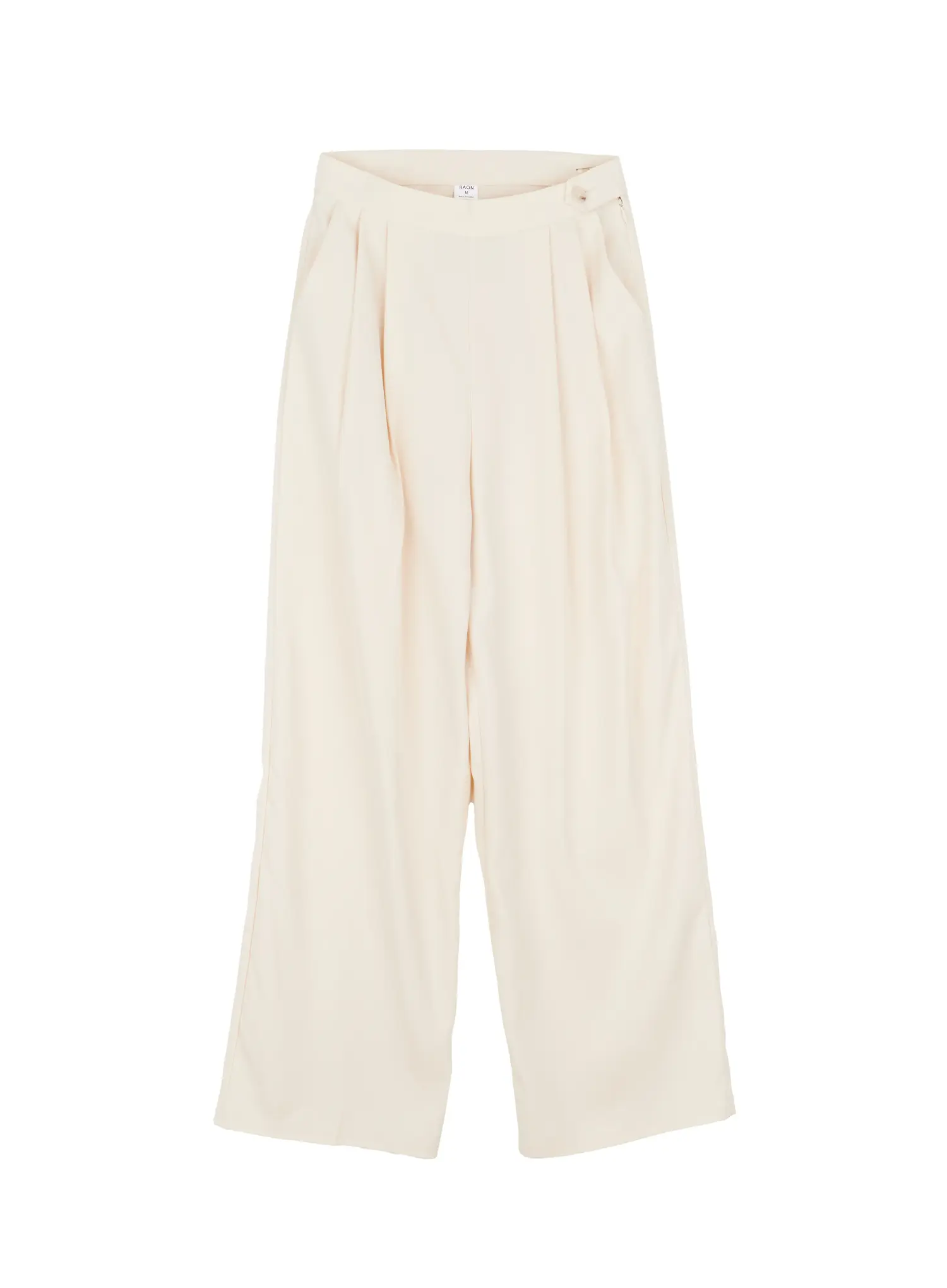 High-Waist Buttoned Wide Leg Trousers IF520 - Image 11
