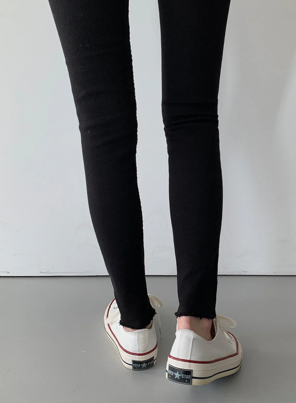 High Waist Cotton Skinny Pants J31 - Image 15