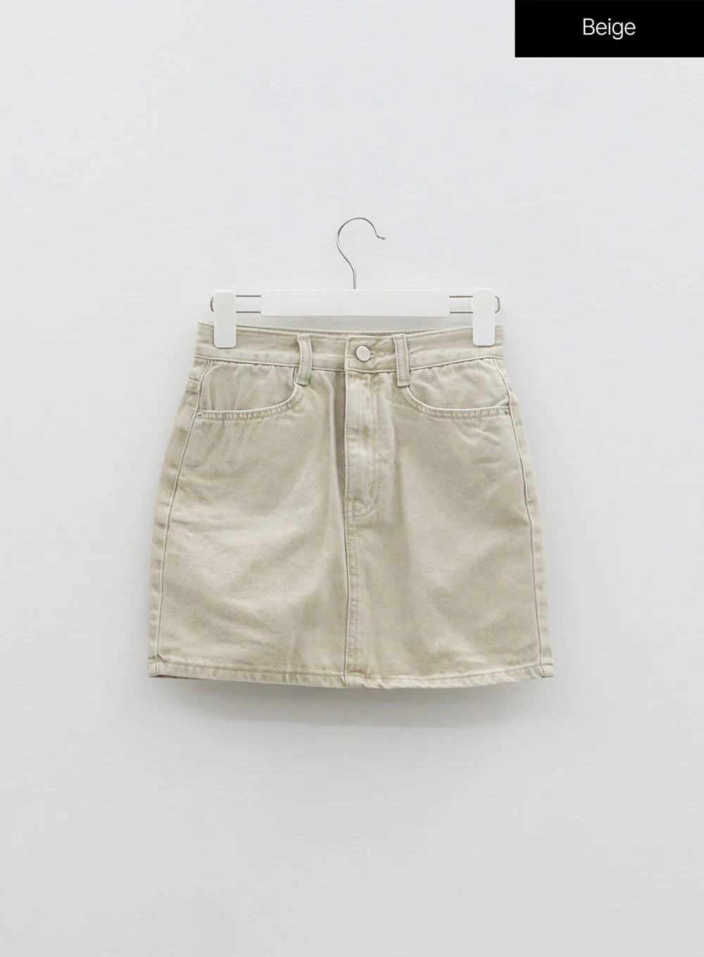 High Waist Cotton Skort OF328 - Image 12