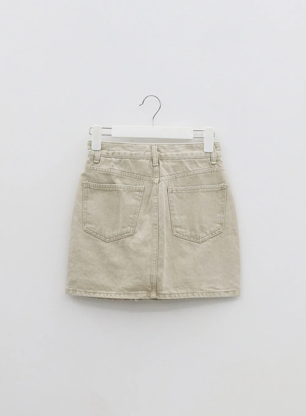 High Waist Cotton Skort OF328 - Image 13