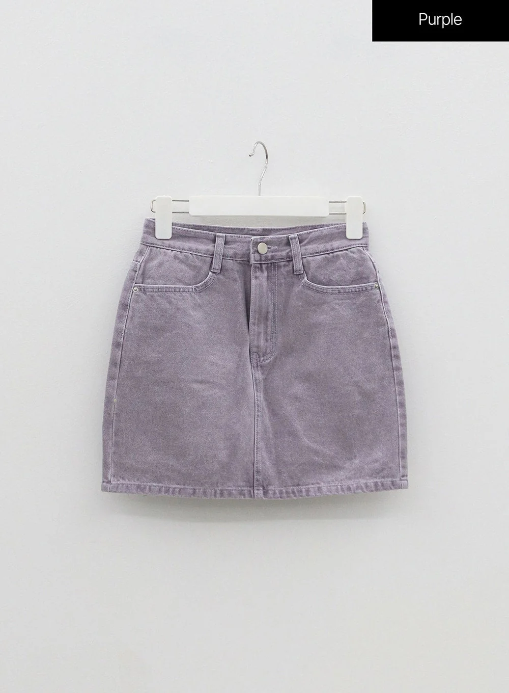 High Waist Cotton Skort OF328 - Image 16