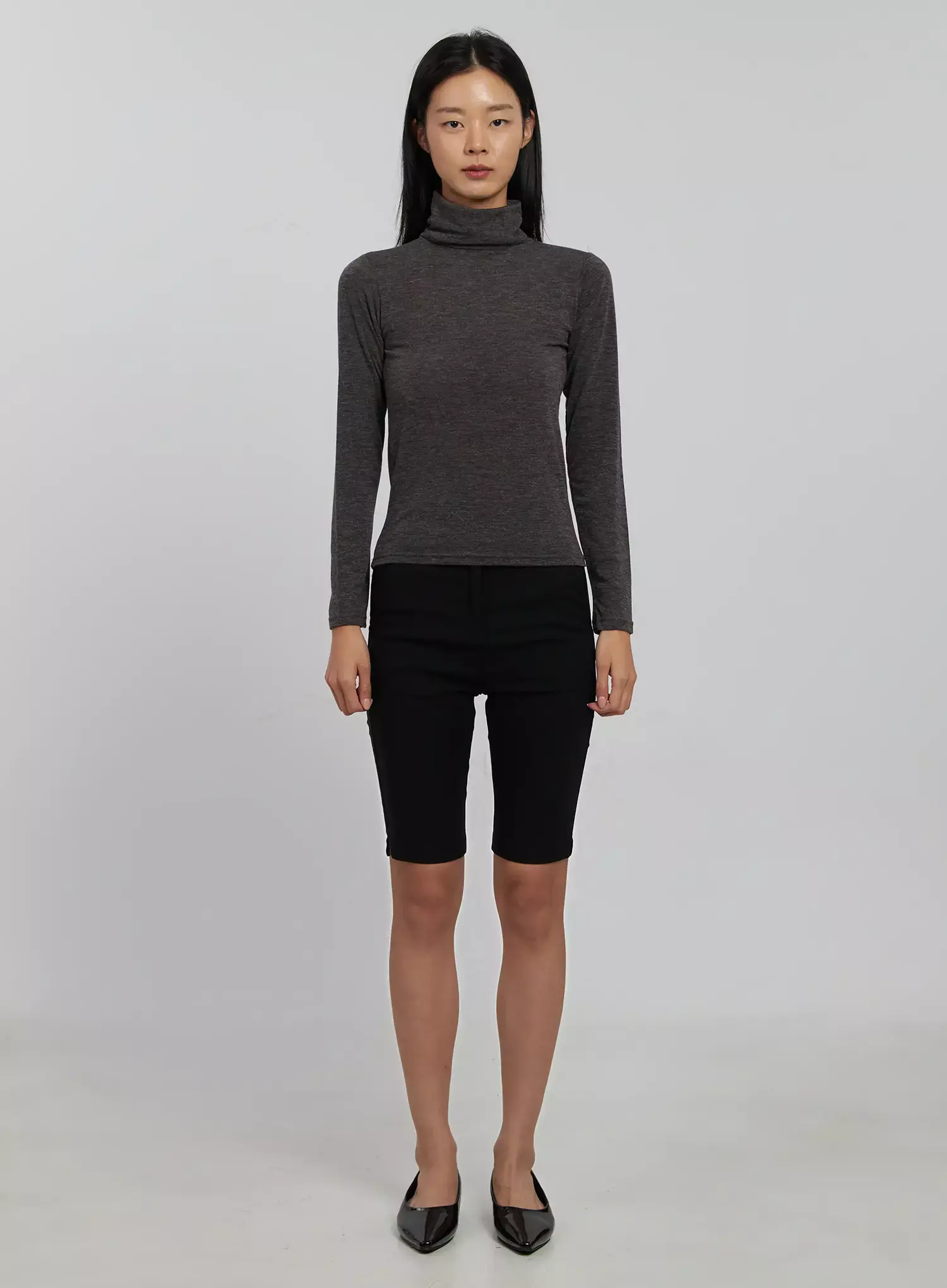 High-Waist Fleece Leggings IJ509 - Image 6