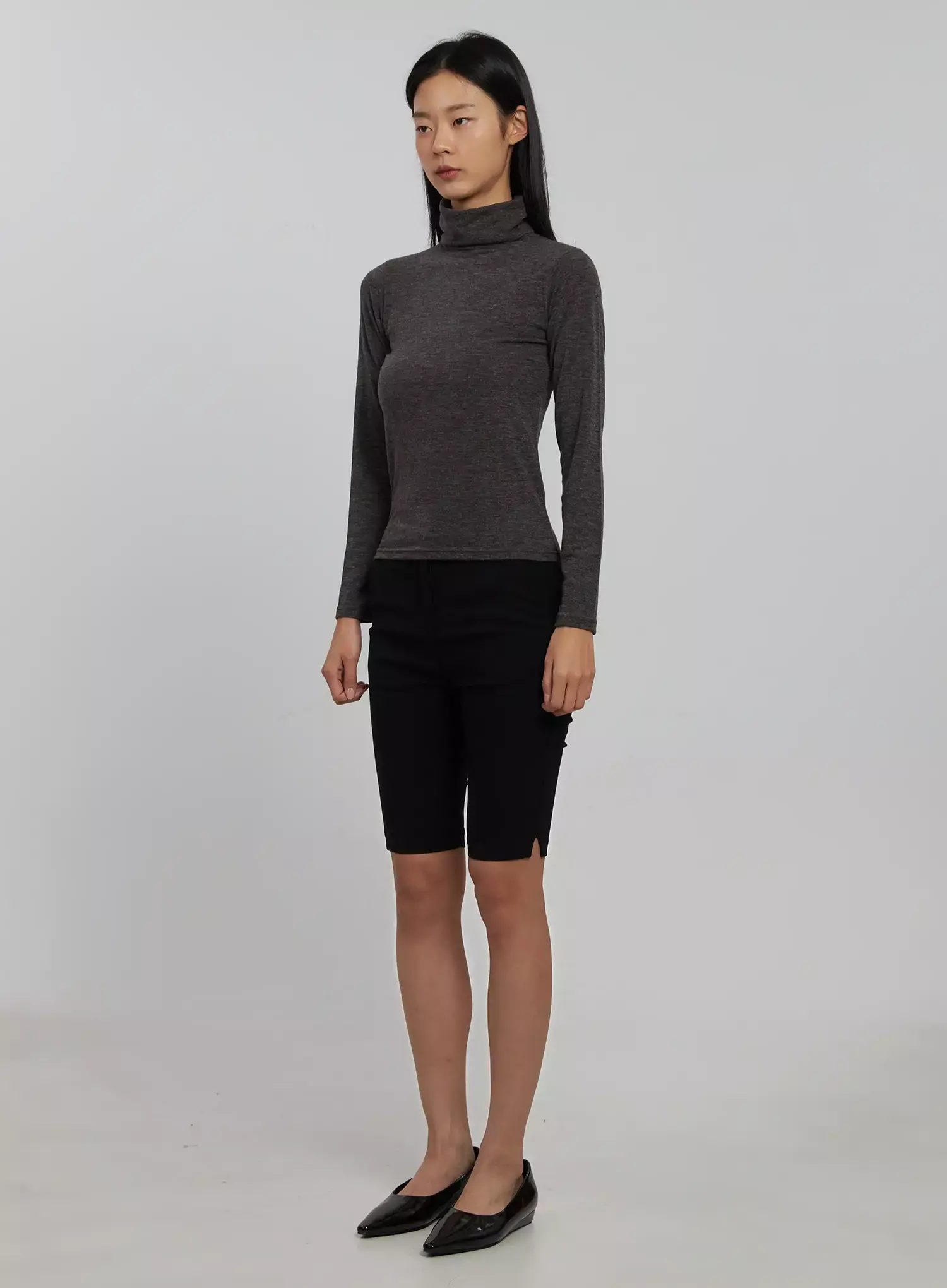 High-Waist Fleece Leggings IJ509 - Image 7