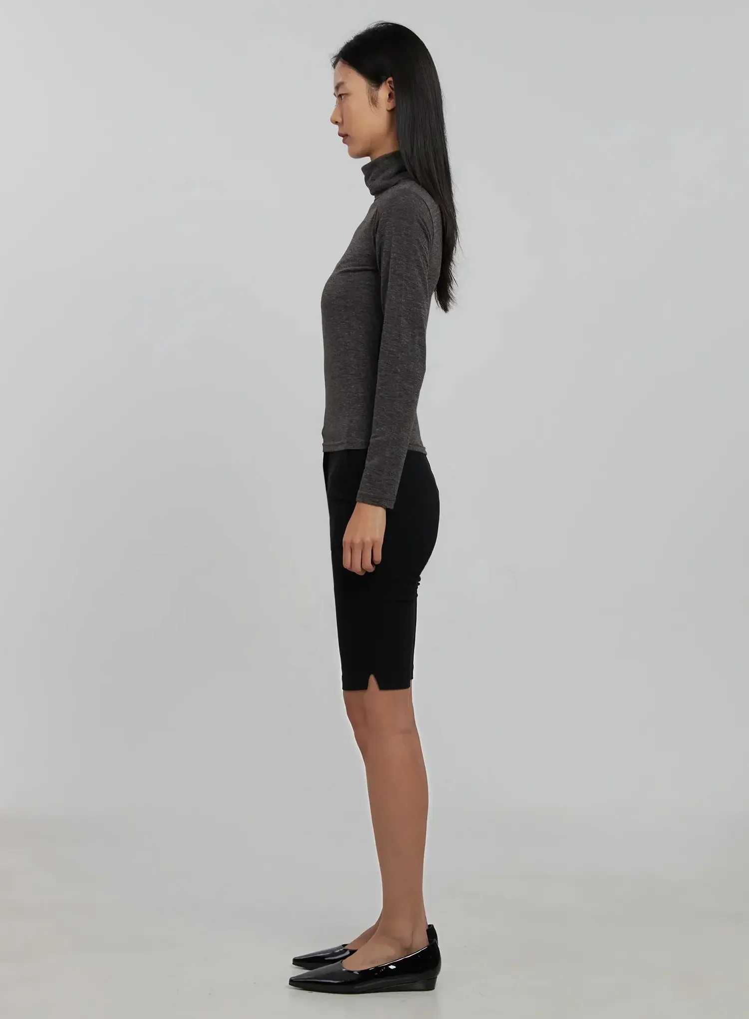 High-Waist Fleece Leggings IJ509 - Image 8
