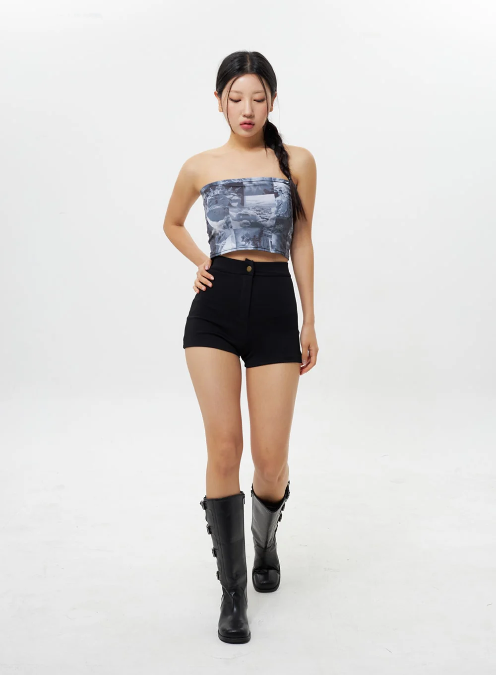 High Waist Shorts IY311 - Image 7