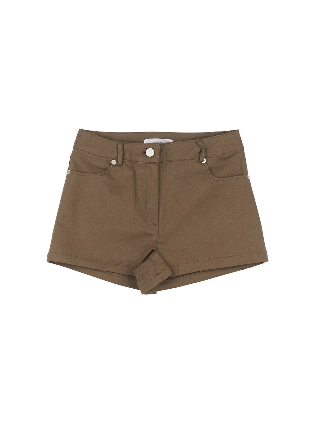 High-Waisted Cotton Shorts CY527 - Image 11