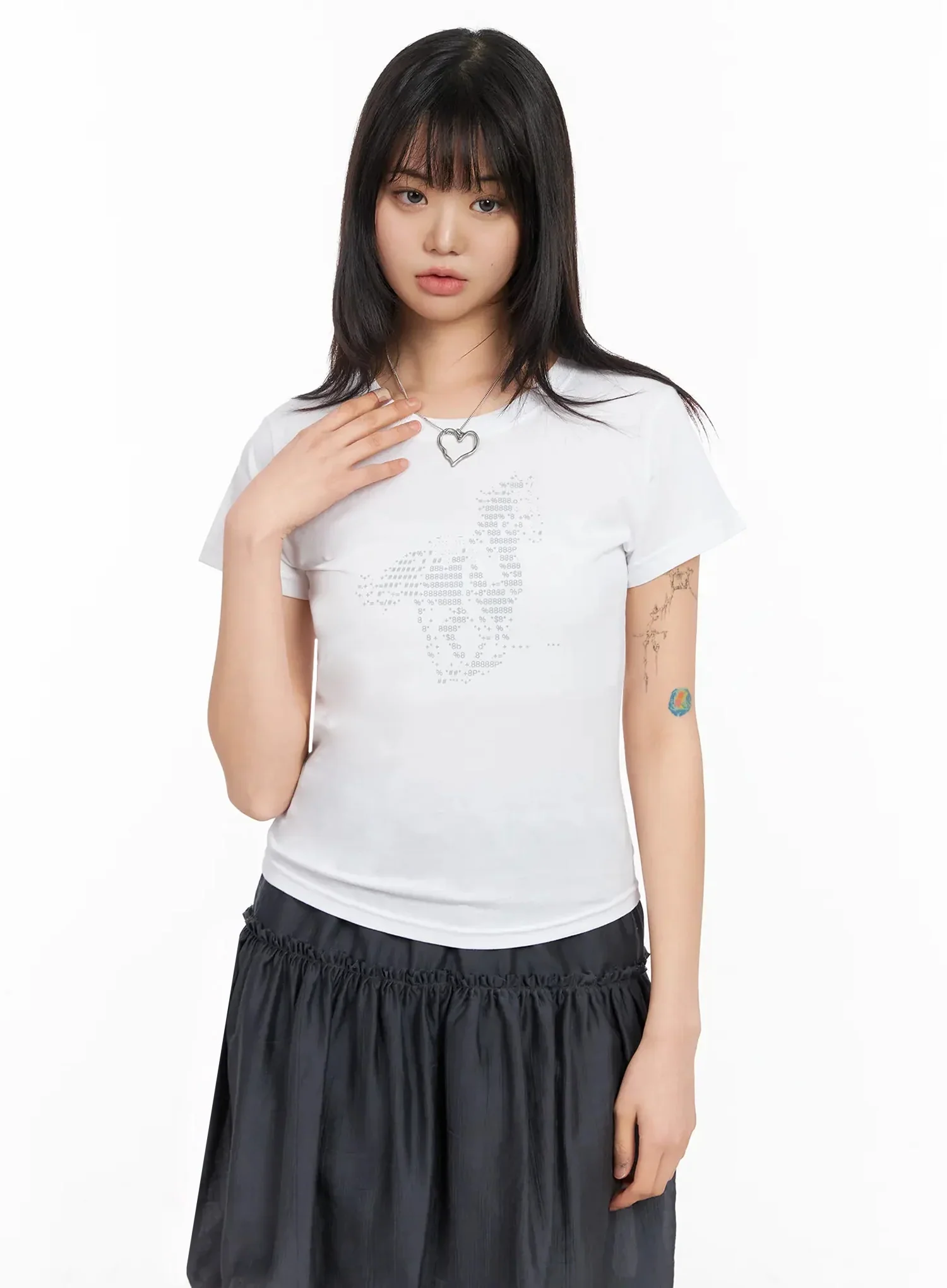 Horse Graphic Slim Fit Tee IA523 - Image 13