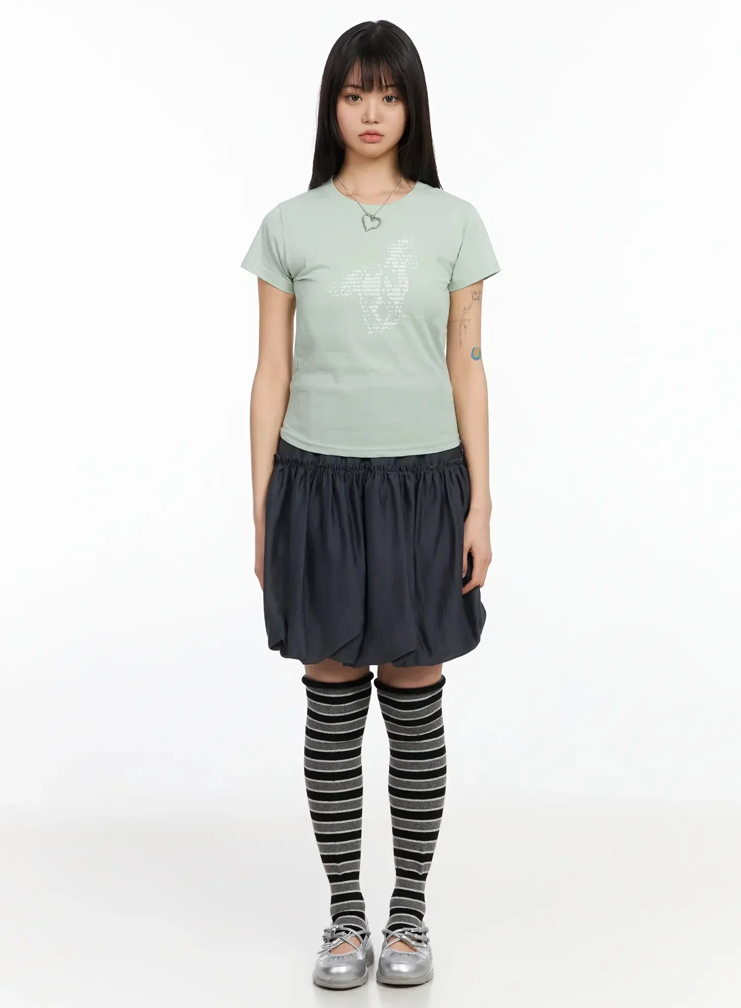 Horse Graphic Slim Fit Tee IA523 - Image 9