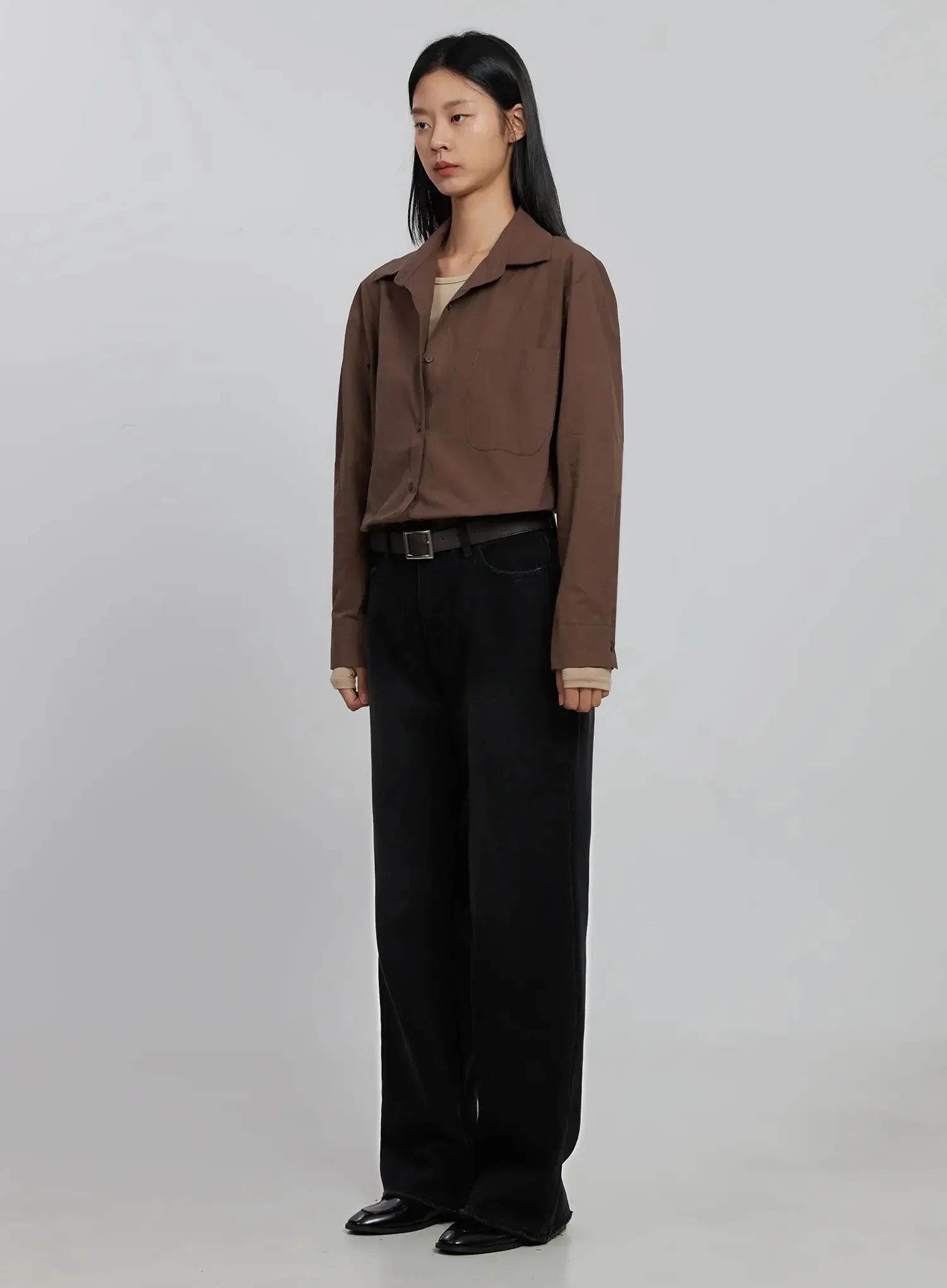 Imani Wide-Leg Flared Jeans ID516 - Image 7