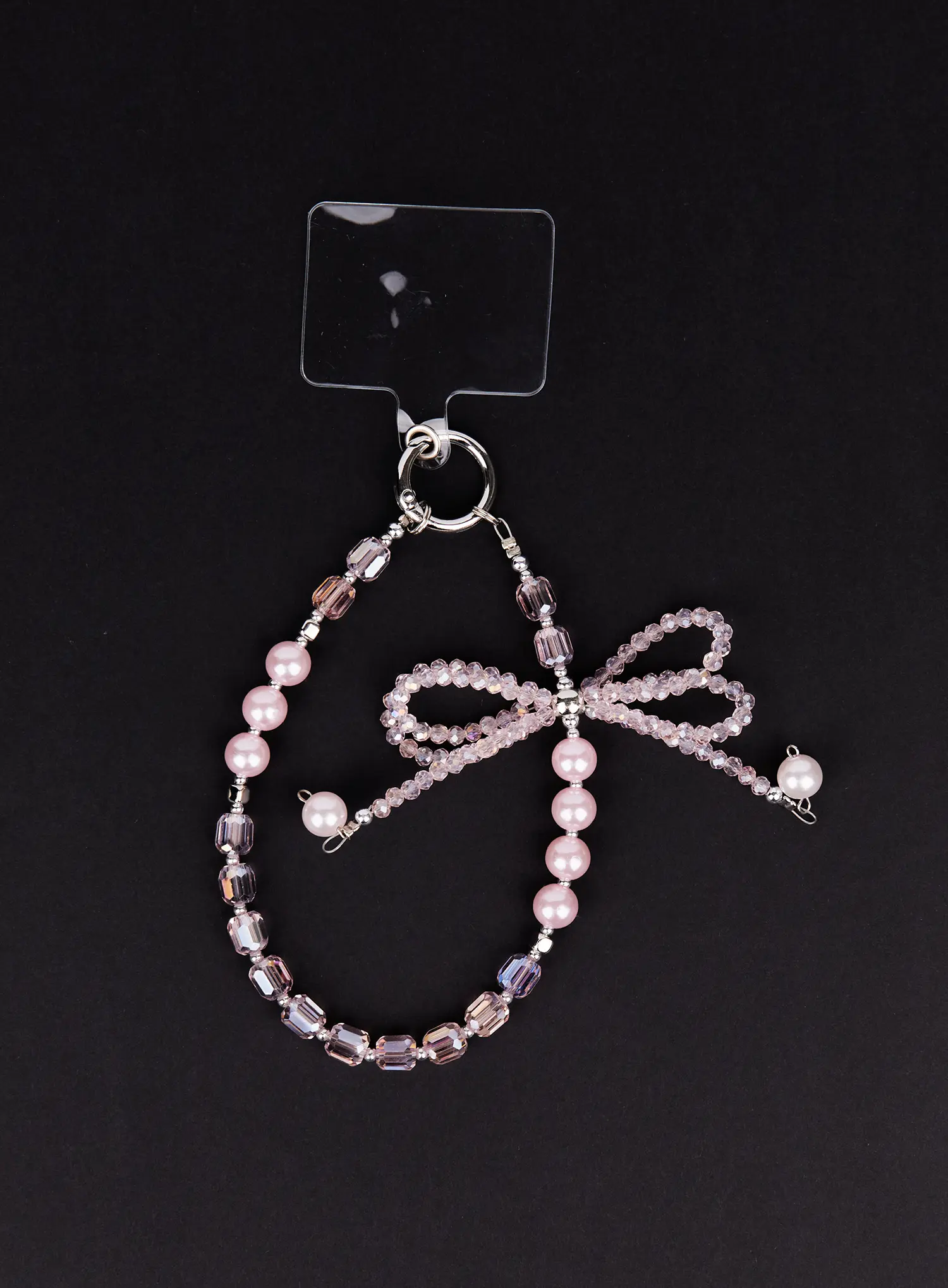 Iridescent Ribbon Beaded Keyring IM527 - Image 10